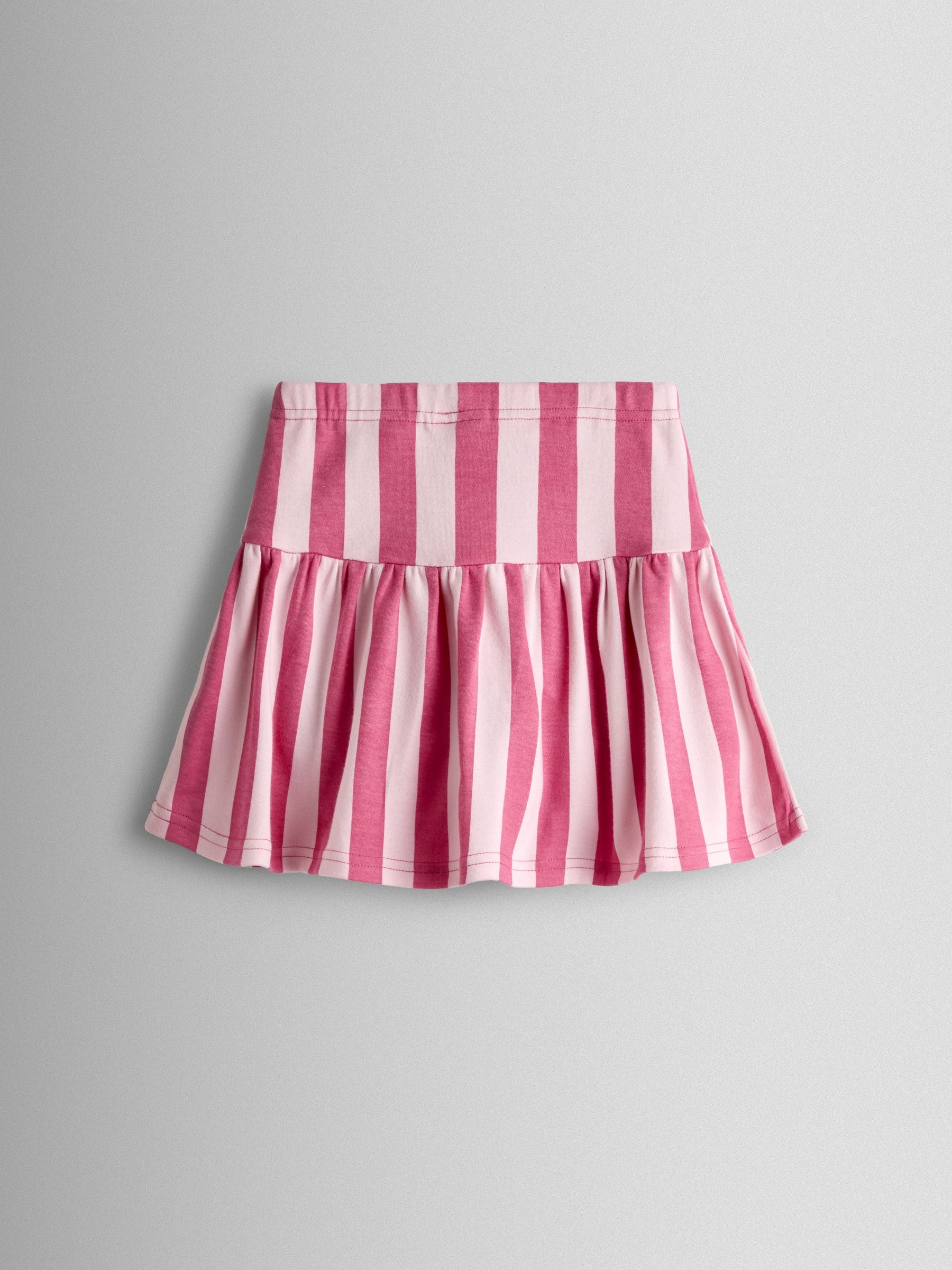 JoJo Maman Bébé Pink Fun Sun T-shirt & Stripe Skort Set image 6