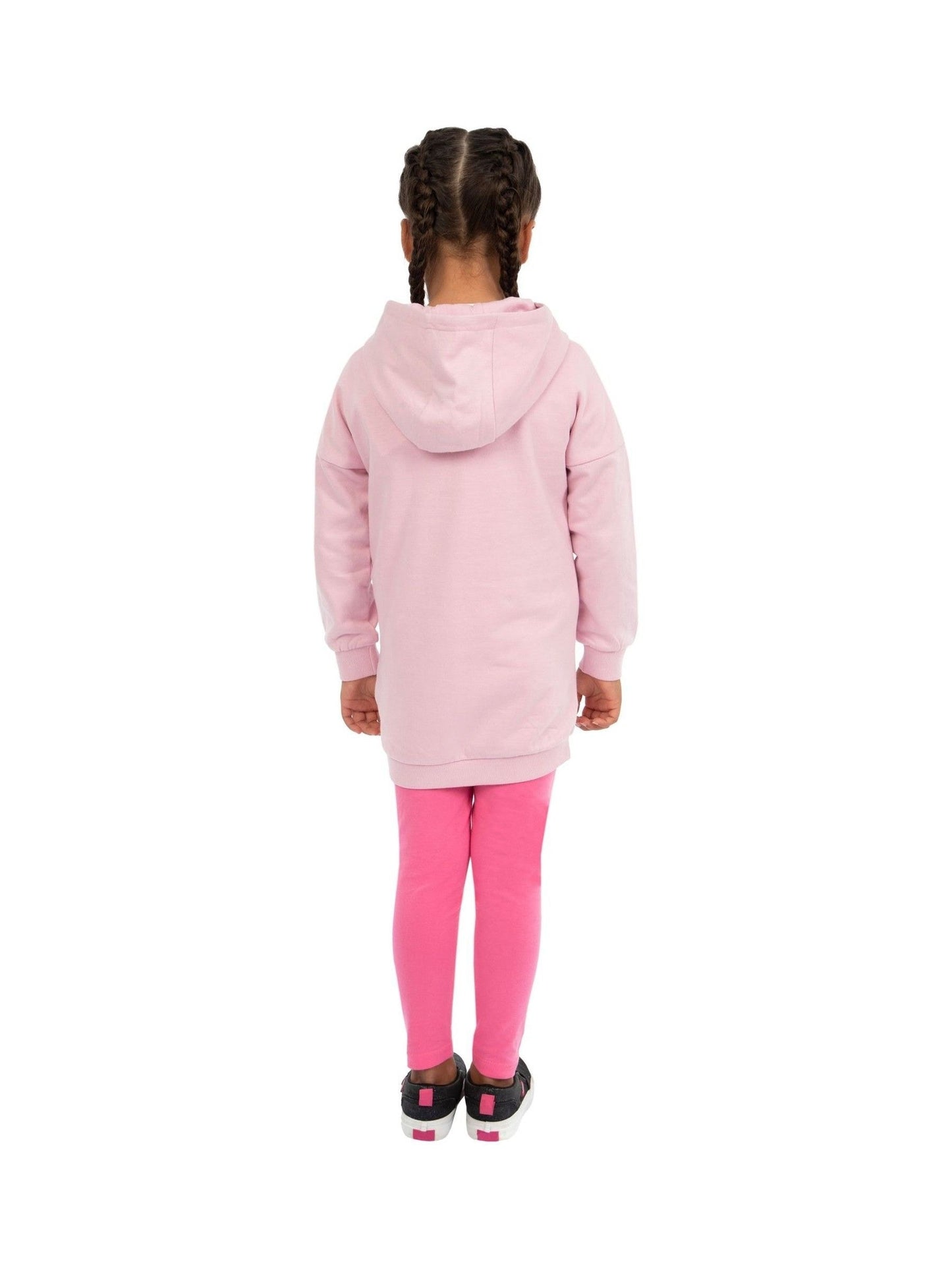 Character Pink PAW Patrol Longline Hoodie And Leggings Set image 3