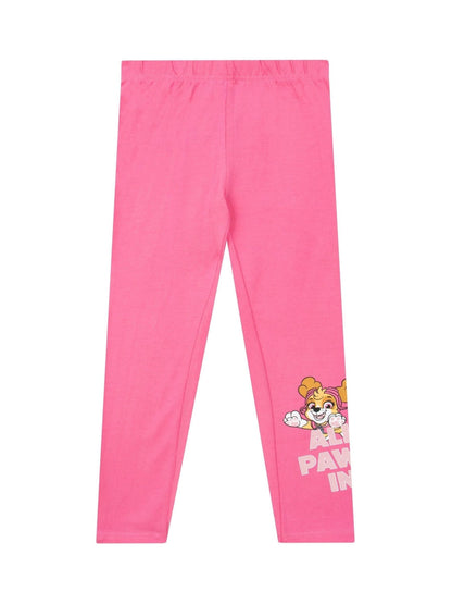Character Pink PAW Patrol Longline Hoodie And Leggings Set image 7