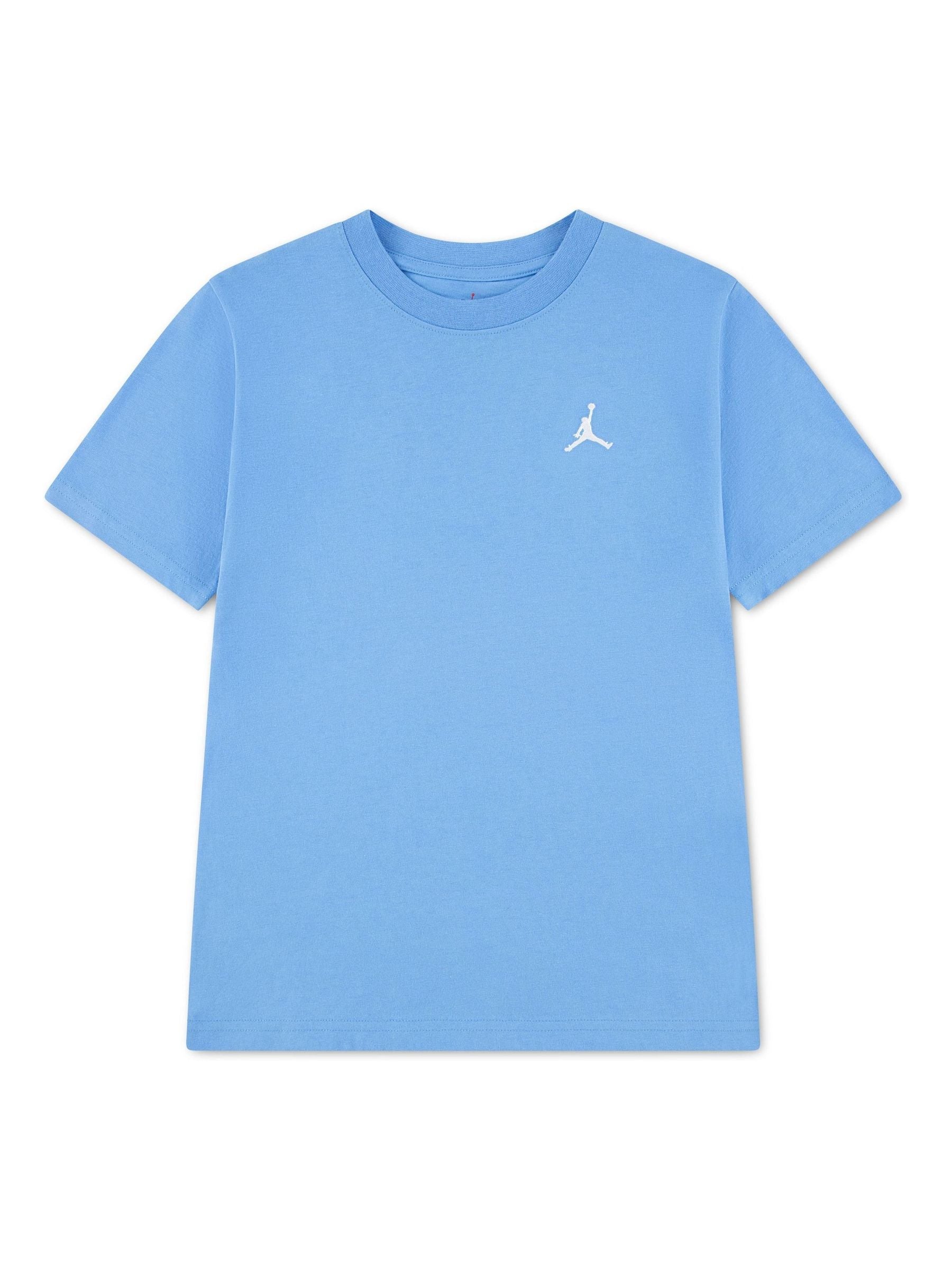 Dsiney Kidz - Jordan Light Blue Jumpman Air Embroidered T-Shirt image 1