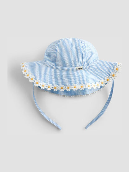 JoJo Maman Bébé Blue Floppy Sun Hat - image 1