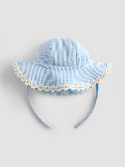 JoJo Maman Bébé Blue Floppy Sun Hat - image 2