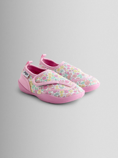 JoJo Maman Bébé Pink Ditsy Floral Water Shoes image 1