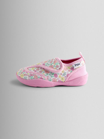 JoJo Maman Bébé Pink Ditsy Floral Water Shoes image 4