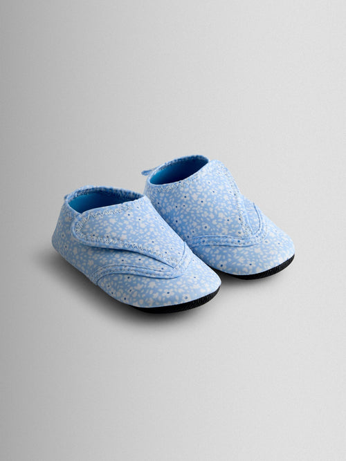 JoJo Maman Bébé Blue Ditsy Baby Water Shoes image 1