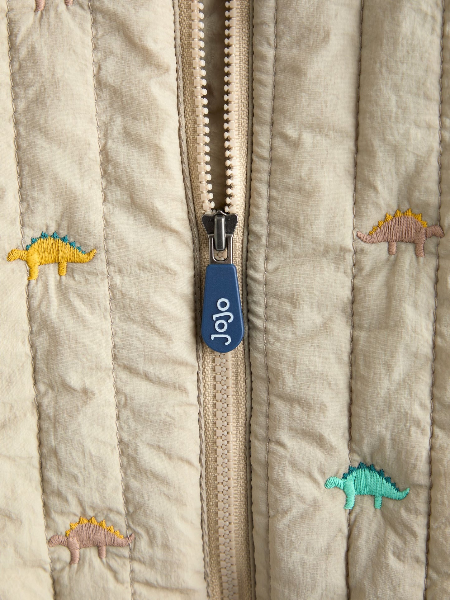 Dsiney Kidz - JoJo Maman Bébé Stone Dino Embroidered Bomber Jacket image 5