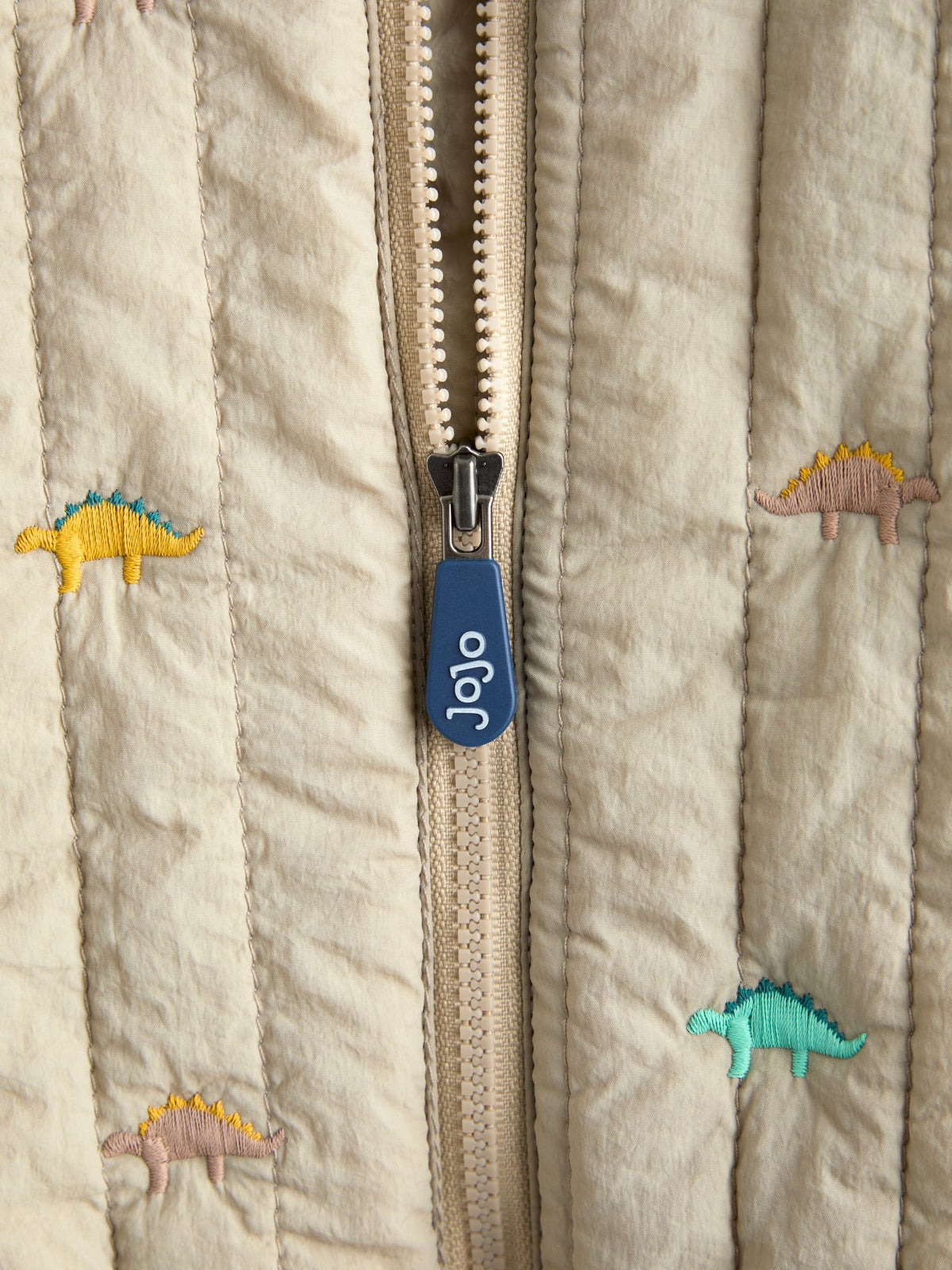 Dsiney Kidz - JoJo Maman Bébé Stone Dino Embroidered Bomber Jacket image 5