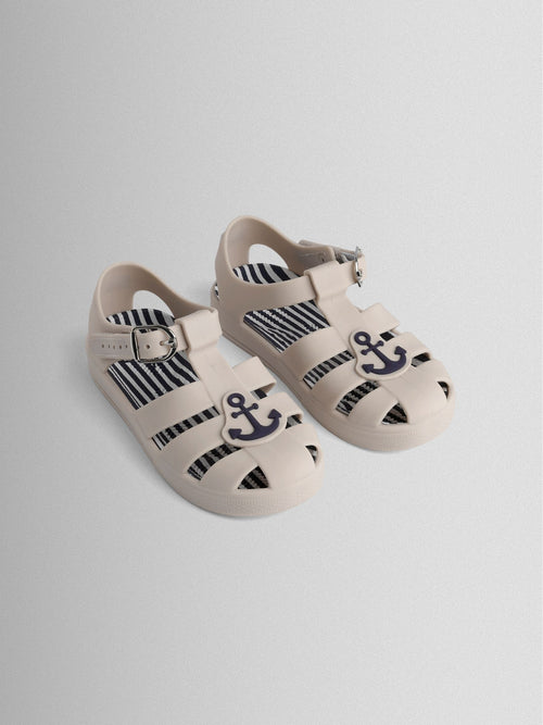 JoJo Maman Bébé Stone Anchor Jelly Sandals image 1
