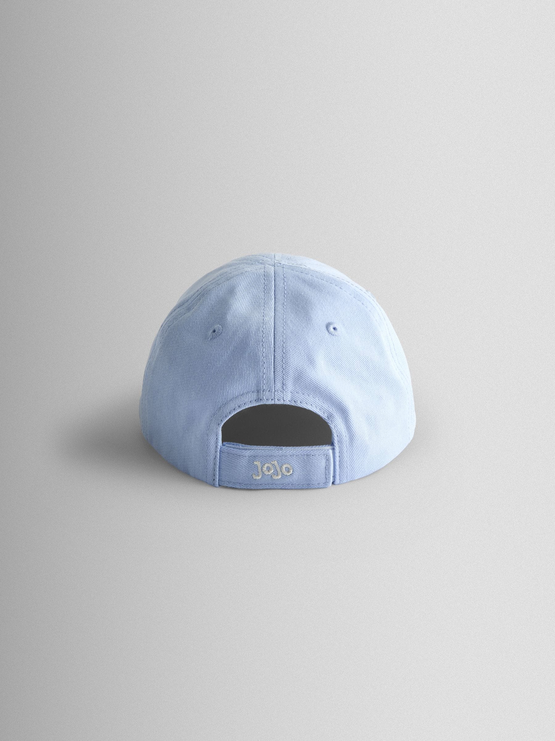 JoJo Maman Bébé Blue Shell Embroidered Cap image 3
