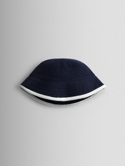JoJo Maman Bébé Navy Blue Bucket Hat image 2