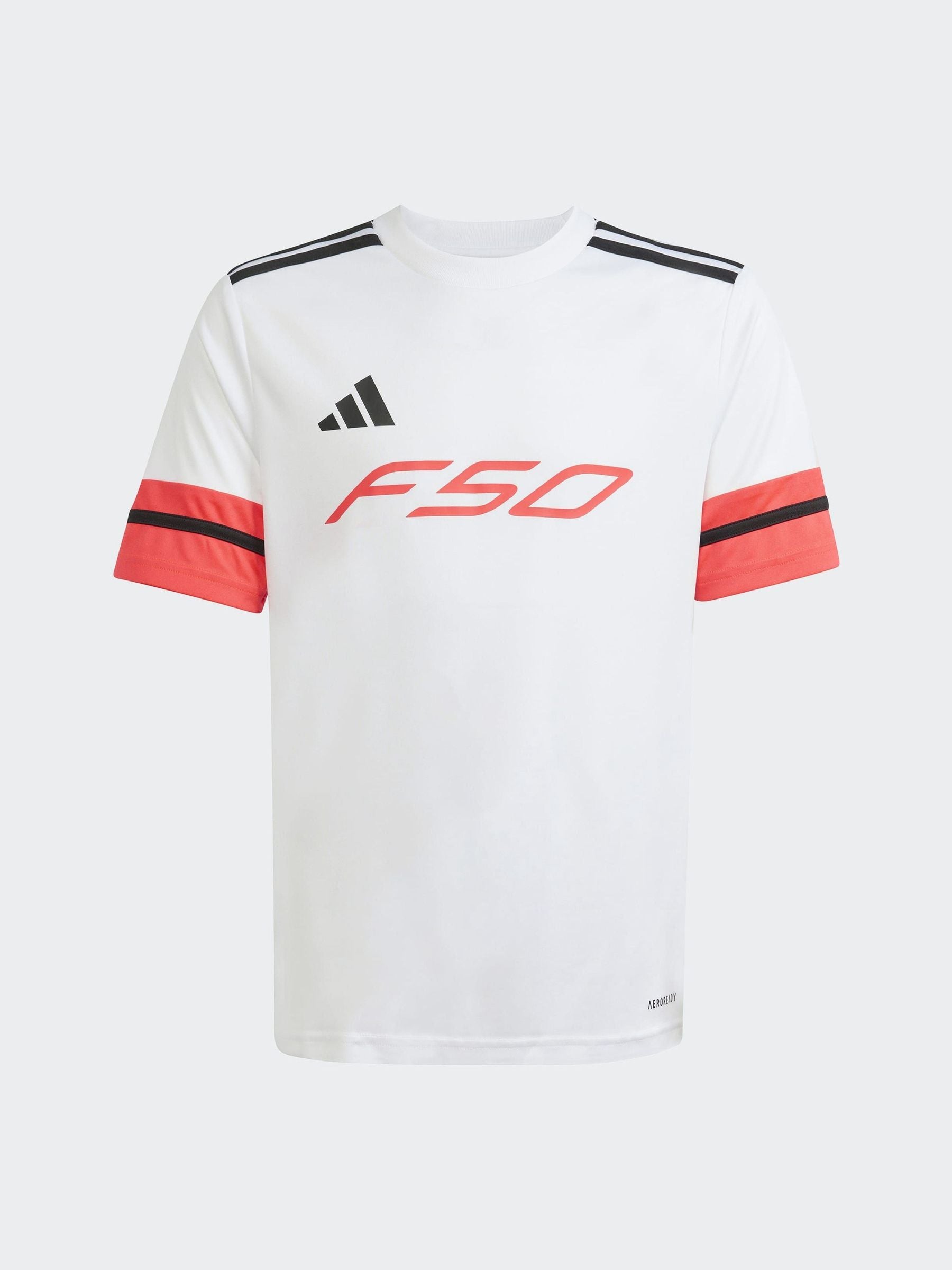 Dsiney Kidz - adidas White F50 Jersey Short Sleeve T-Shirt image 1