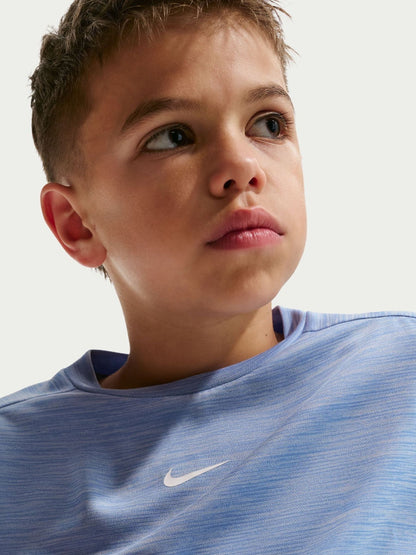 Dsiney Kidz - Nike Hydrogen Blue Multi Dri-FIT Short Sleeve T-Shirt image 3