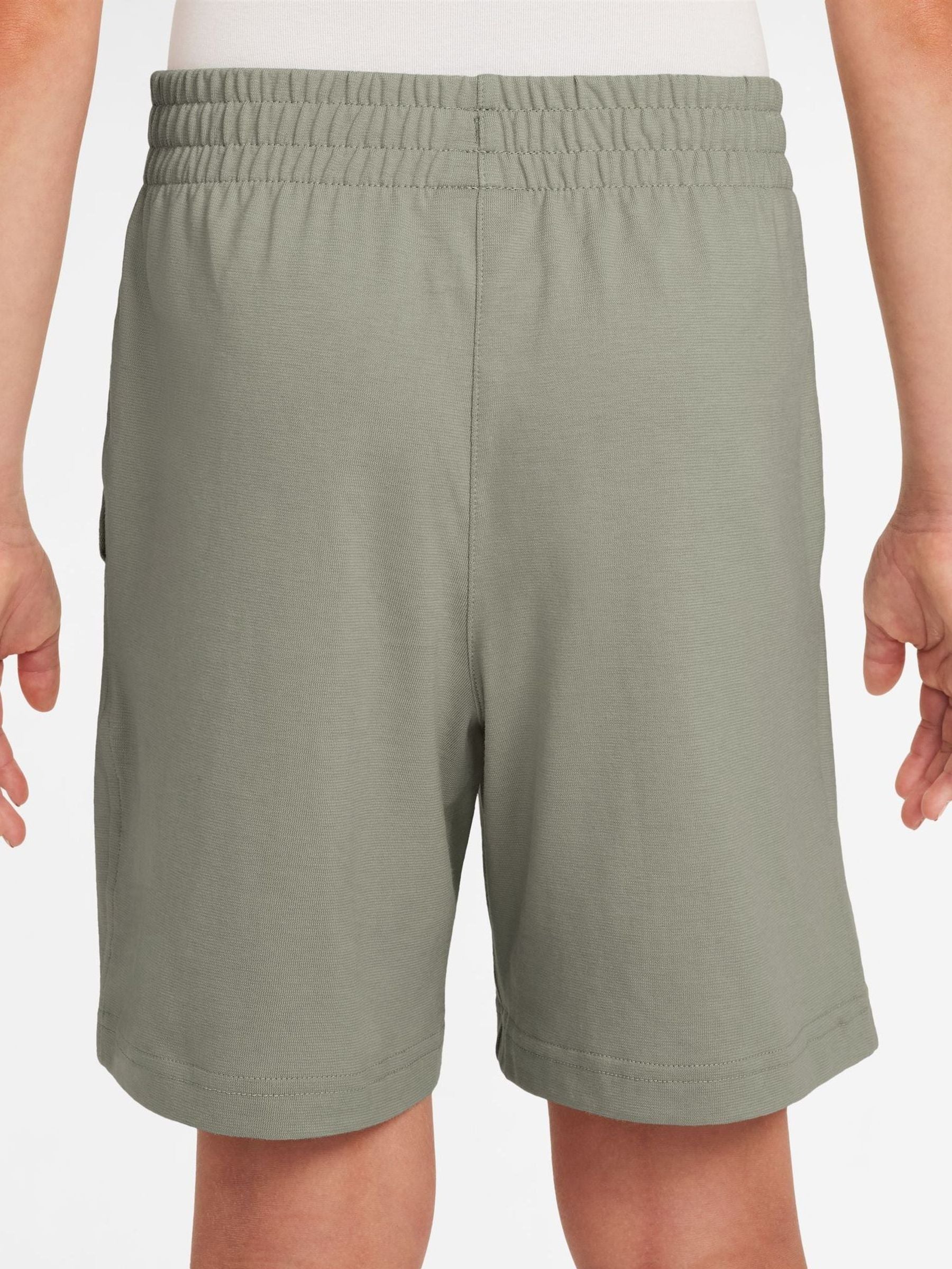 Dsiney Kidz - Nike Spruce Fog Grey Sportswear Club Shorts image 2