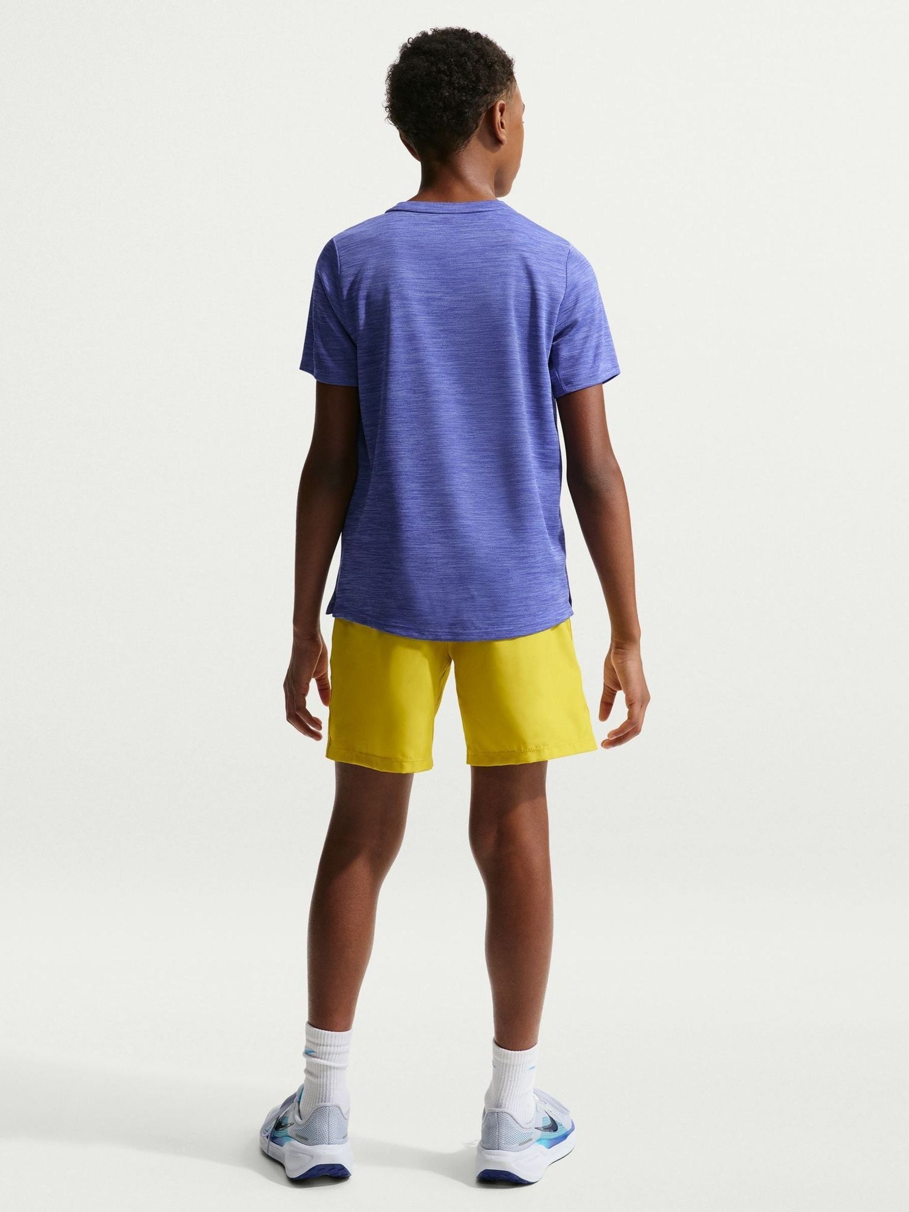Dsiney Kidz - Nike Lapis Blue Miler Dri-FIT Short Sleeve T-Shirt image 2