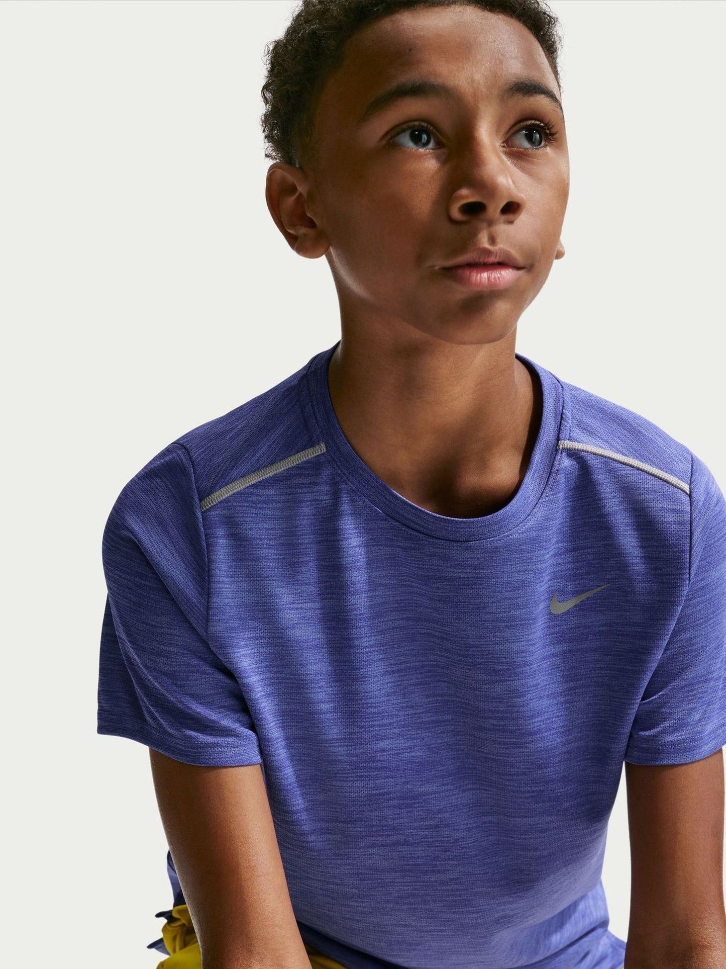 Dsiney Kidz - Nike Lapis Blue Miler Dri-FIT Short Sleeve T-Shirt image 3