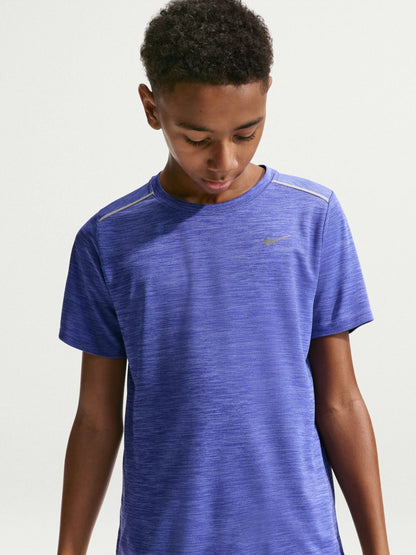 Dsiney Kidz - Nike Lapis Blue Miler Dri-FIT Short Sleeve T-Shirt image 4