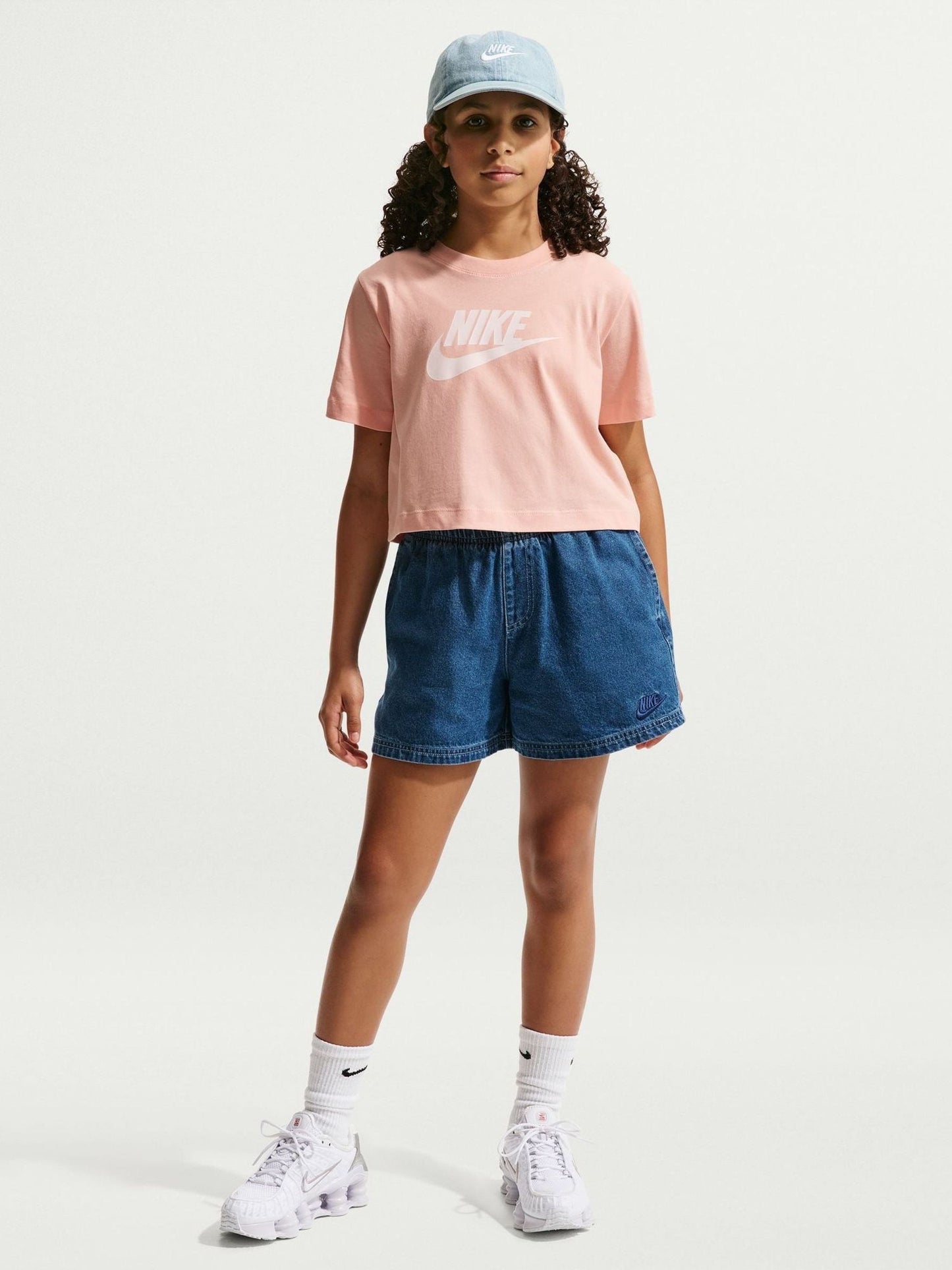 Dsiney Kidz - Nike Orange Cropped T-Shirt image 1