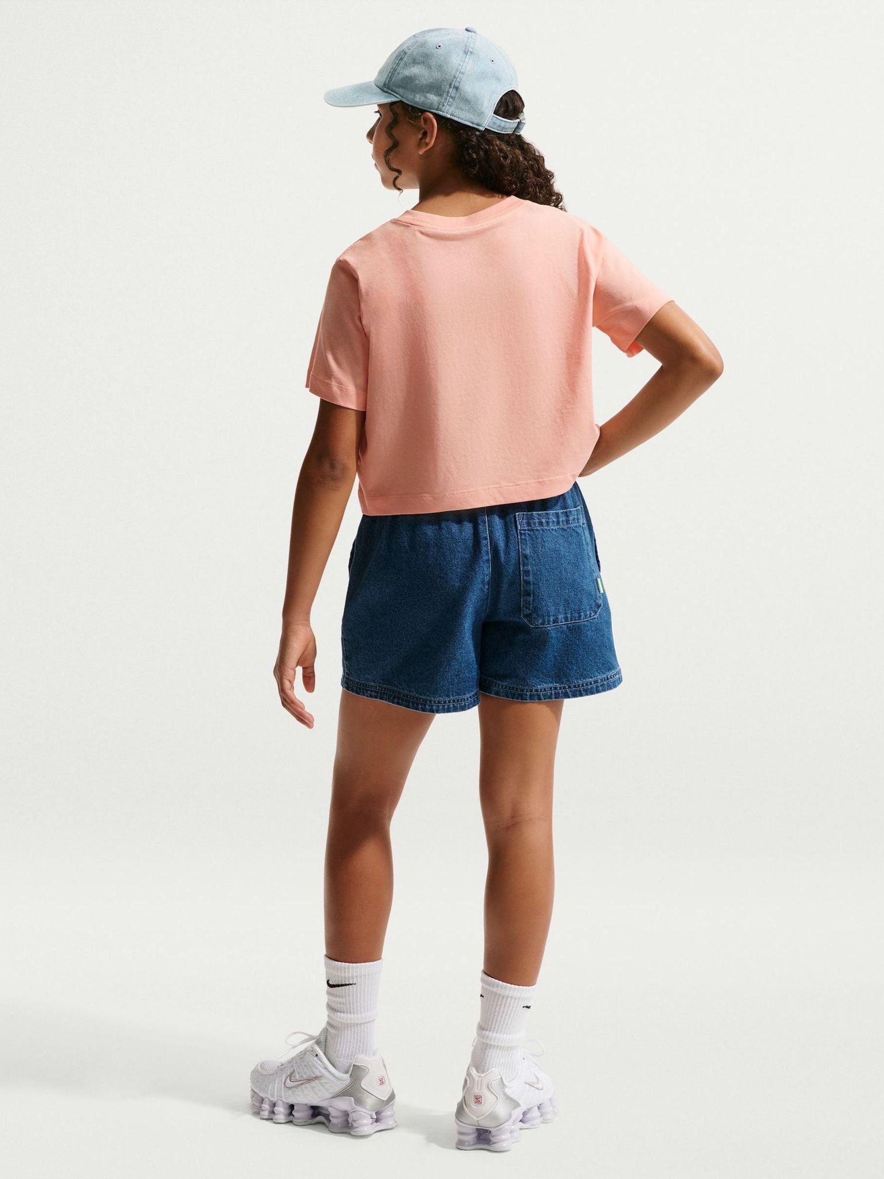 Dsiney Kidz - Nike Orange Cropped T-Shirt image 2
