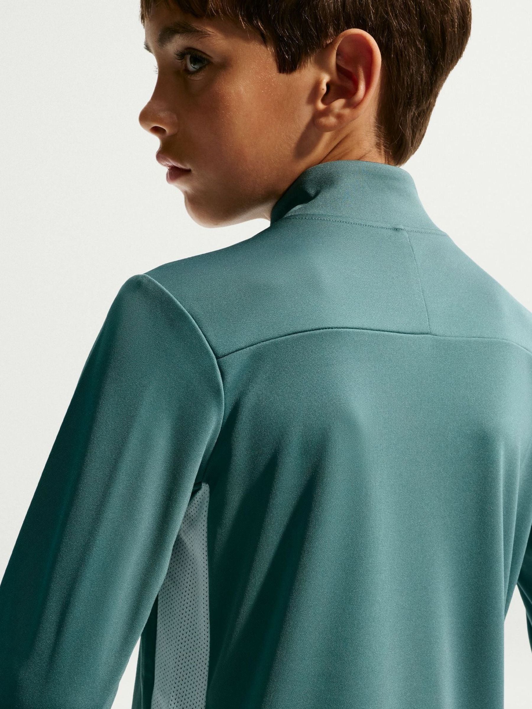 Dsiney Kidz - Nike Mineral Slate Dri-FIT Academy 25 Half Zip Drill Top image 2