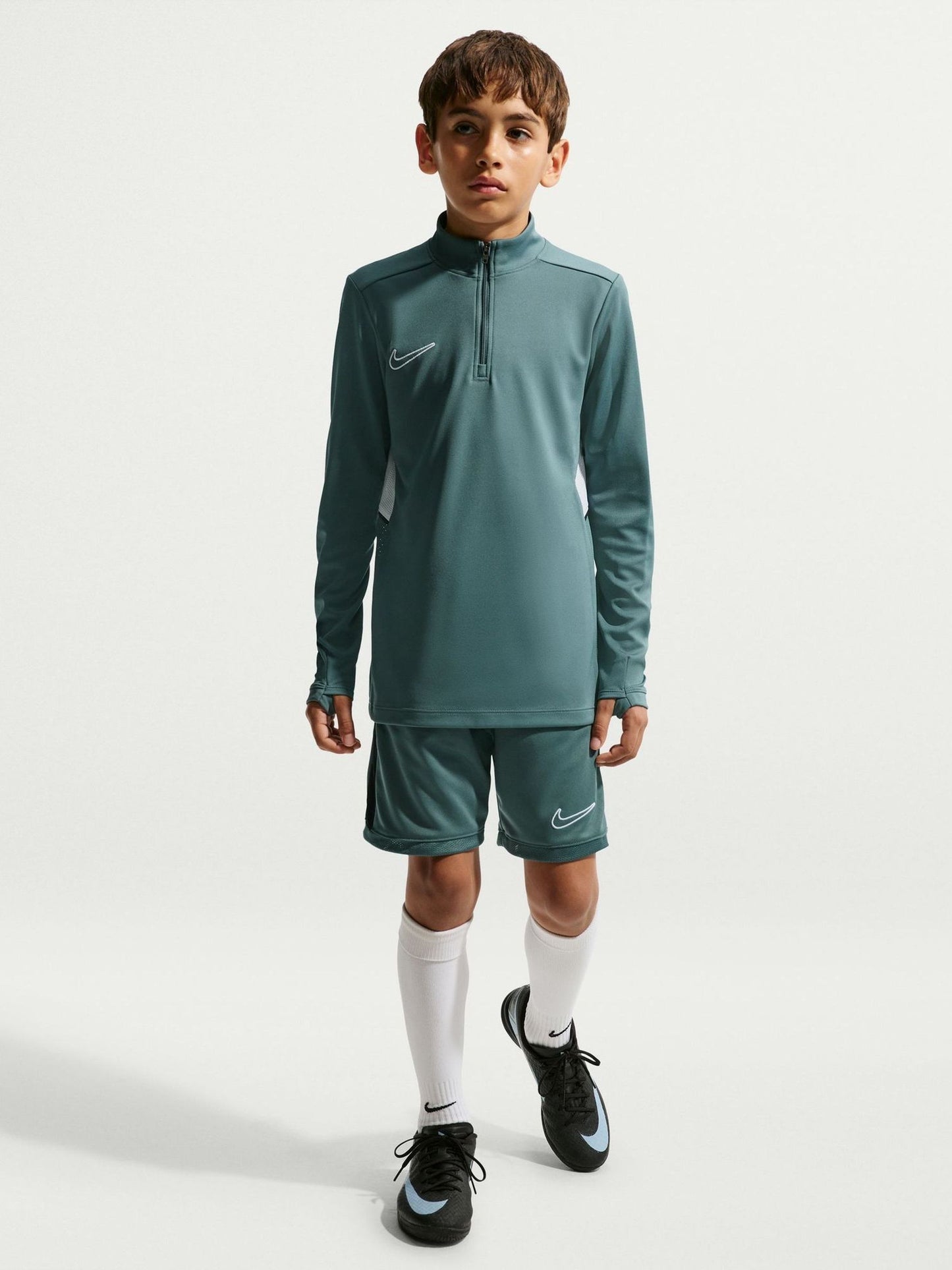 Dsiney Kidz - Nike Mineral Slate Dri-FIT Academy 25 Half Zip Drill Top image 4