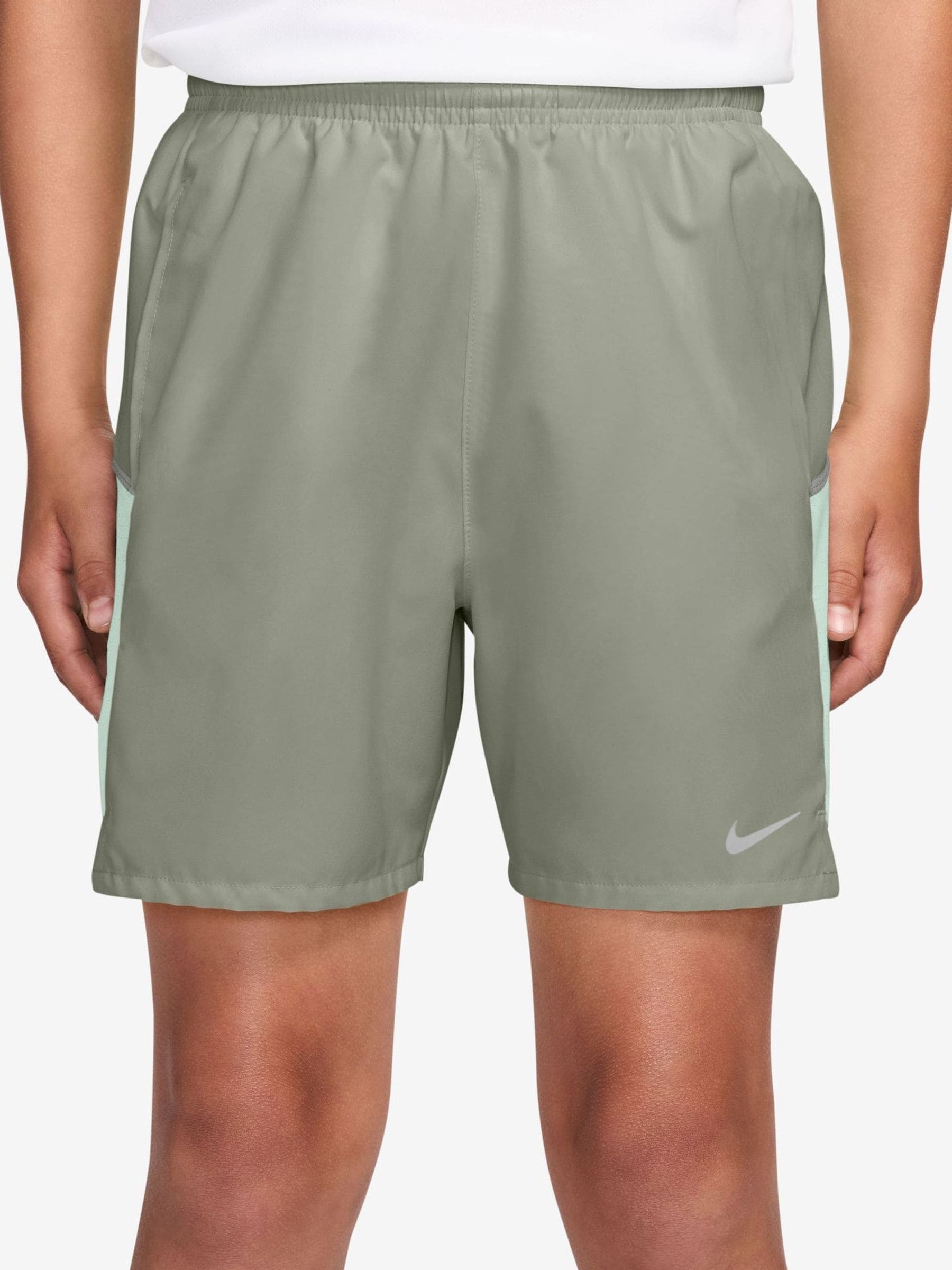 Dsiney Kidz - Nike Spruce Fog Grey Miler Dri-FIT Training Shorts image 1