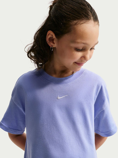 Dsiney Kidz - Nike Purple Sportswear Boxy T-Shirt image 1