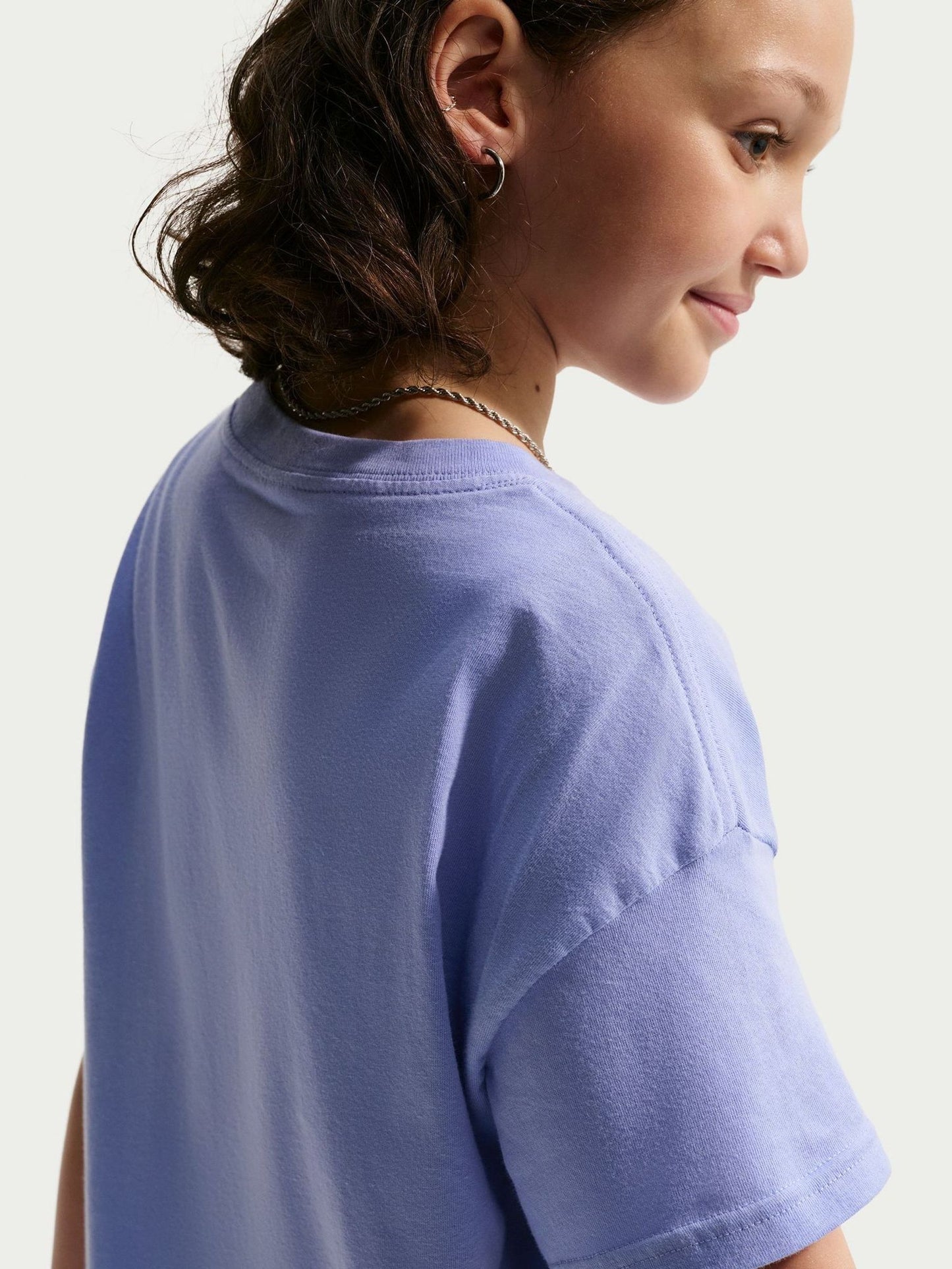 Dsiney Kidz - Nike Purple Sportswear Boxy T-Shirt image 4