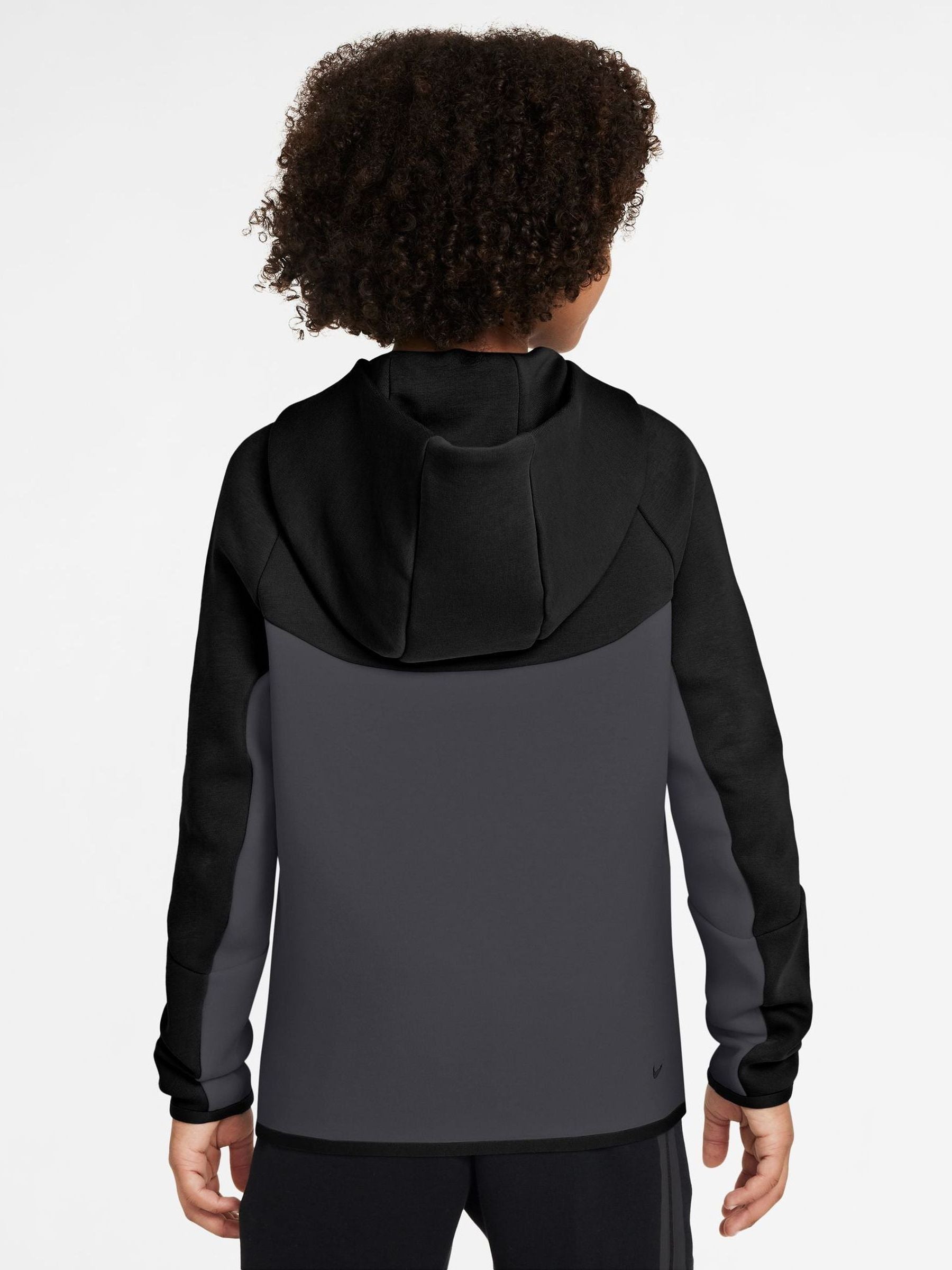Dsiney Kidz - Nike Black Tech Fleece Zip Through Hoodie image 2