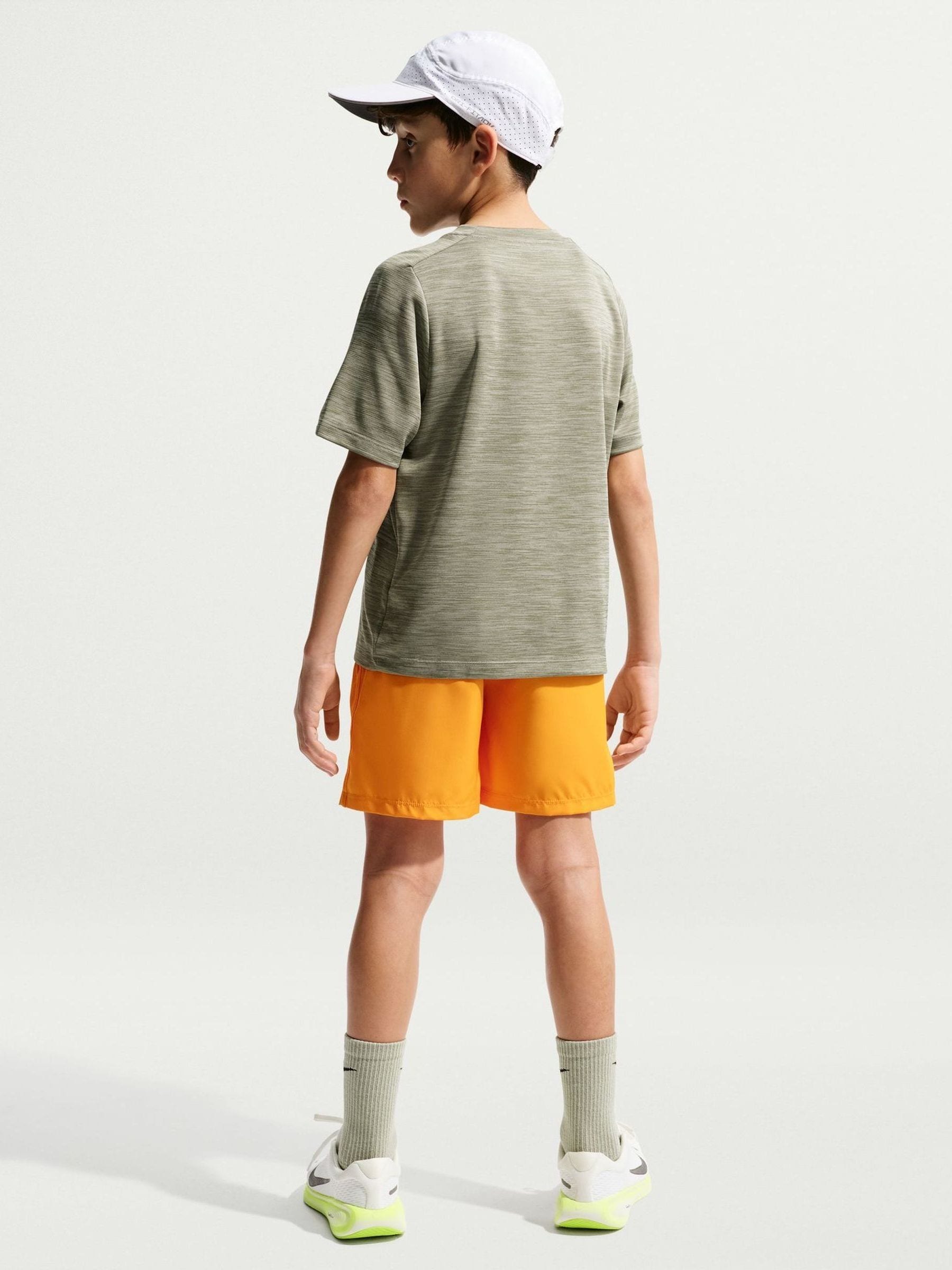 Dsiney Kidz - Nike Spruce Fog Grey Multi Dri-FIT Short Sleeve T-Shirt image 2