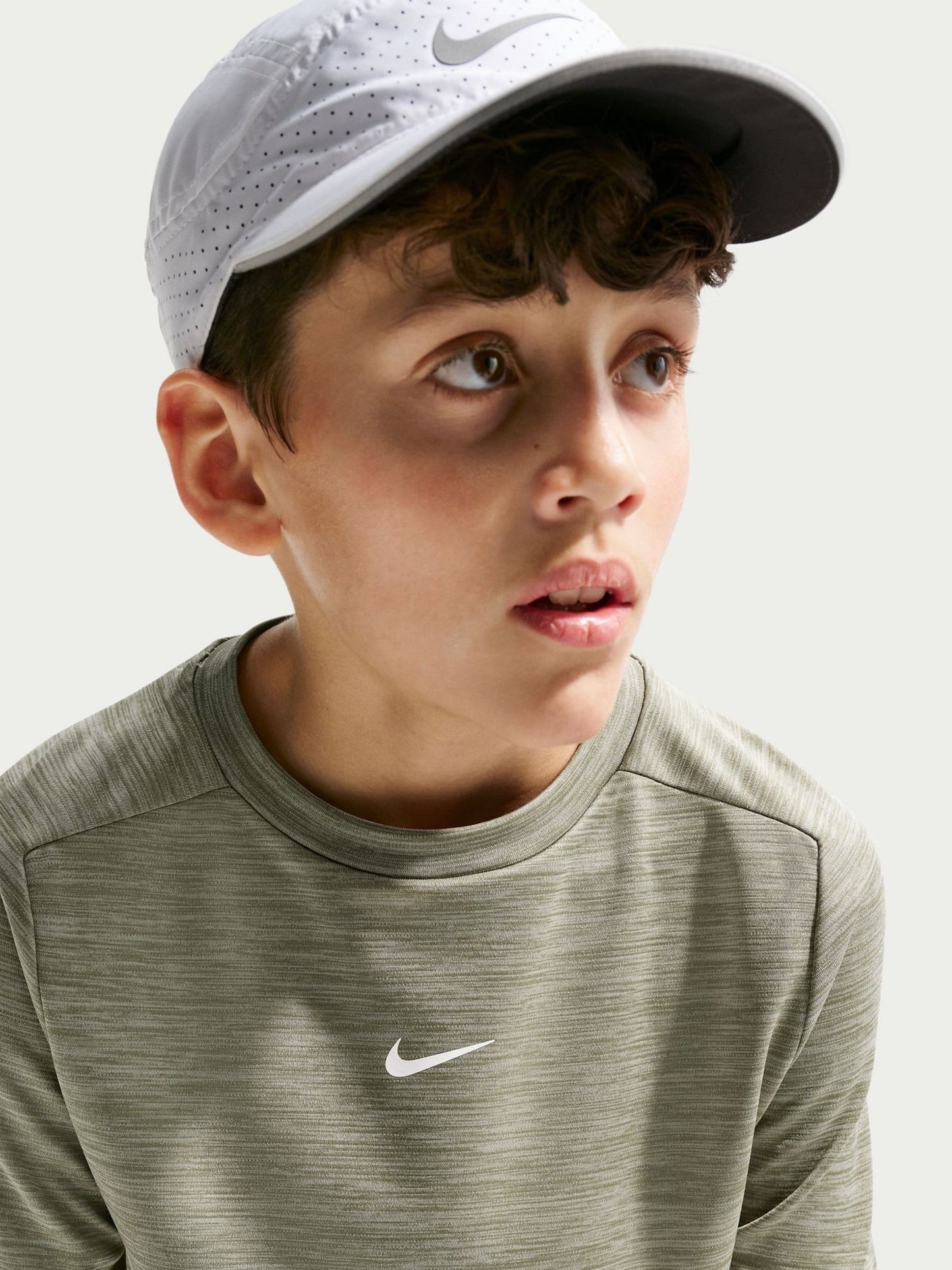 Dsiney Kidz - Nike Spruce Fog Grey Multi Dri-FIT Short Sleeve T-Shirt image 3