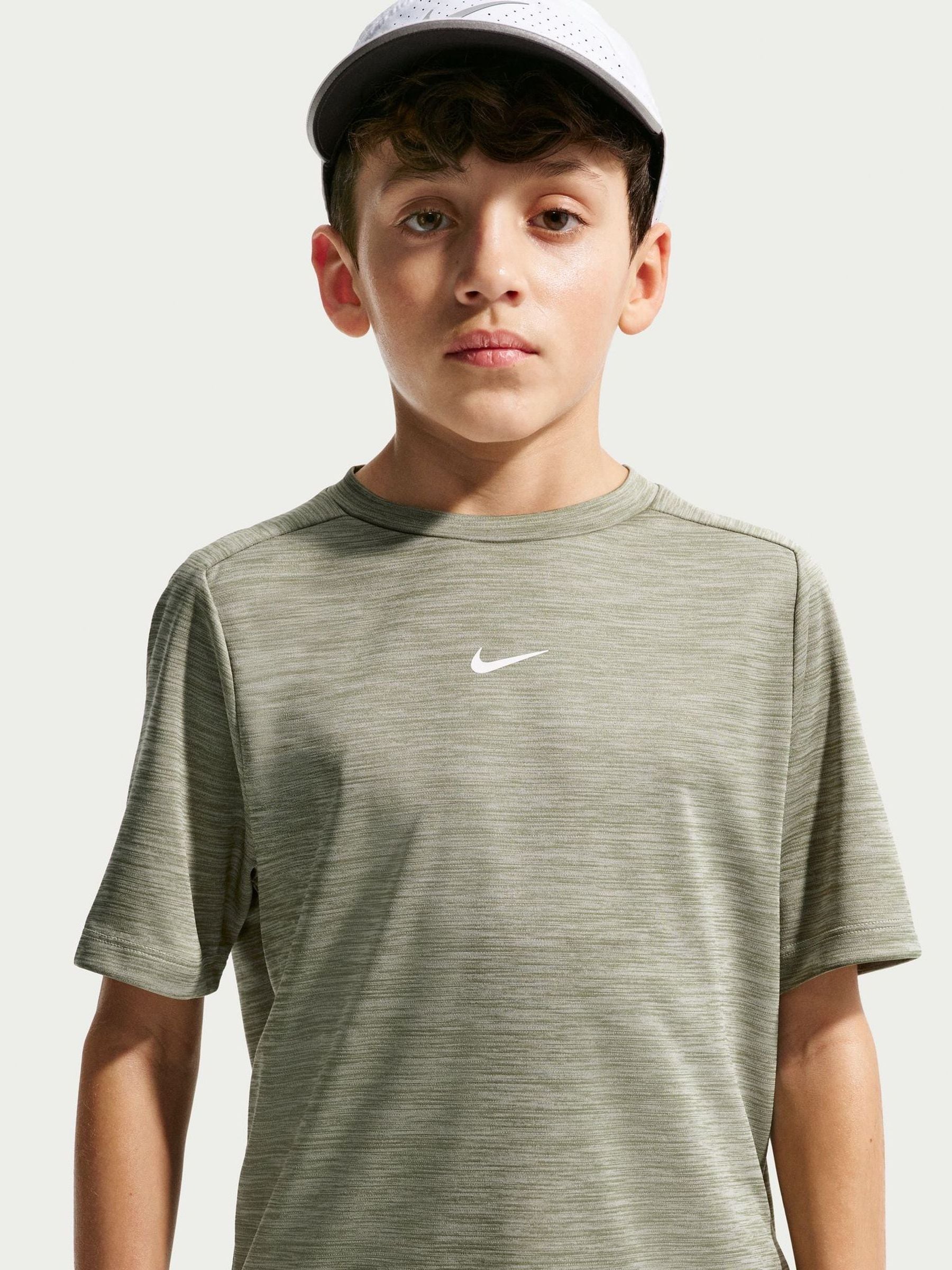 Dsiney Kidz - Nike Spruce Fog Grey Multi Dri-FIT Short Sleeve T-Shirt image 4