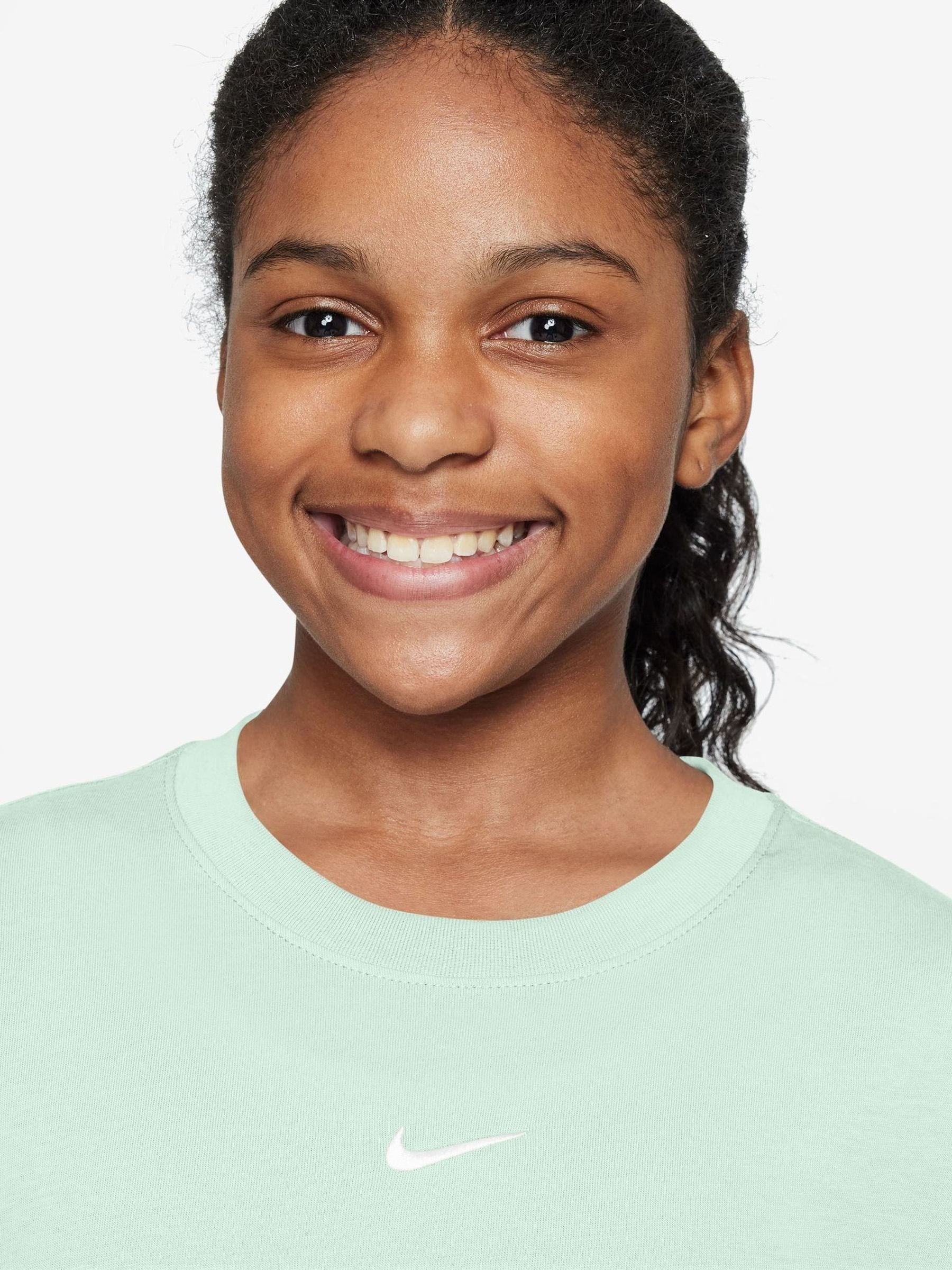 Dsiney Kidz - Nike Barely Green Sportswear Boxy T-Shirt image 2