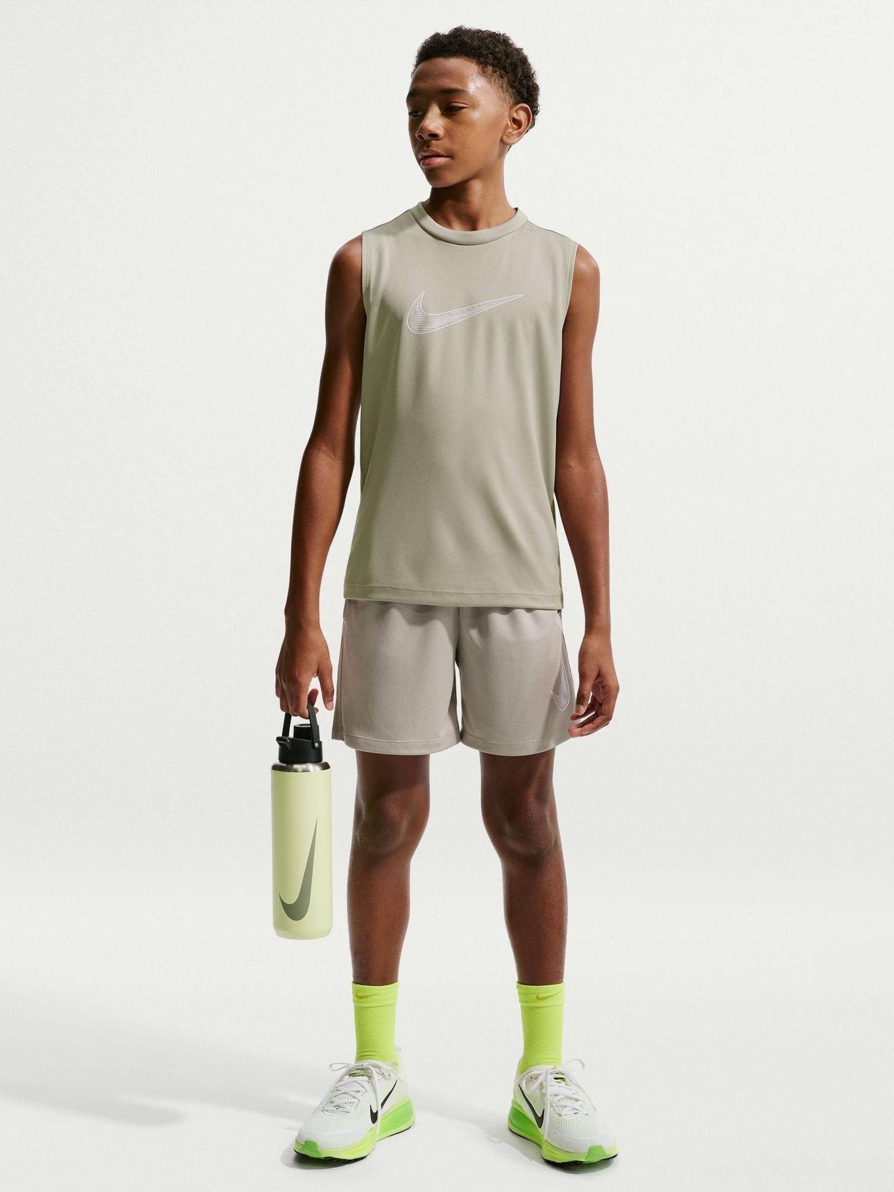 Dsiney Kidz - Nike Spruce Fog Grey Multi Dri-FIT Vest image 1