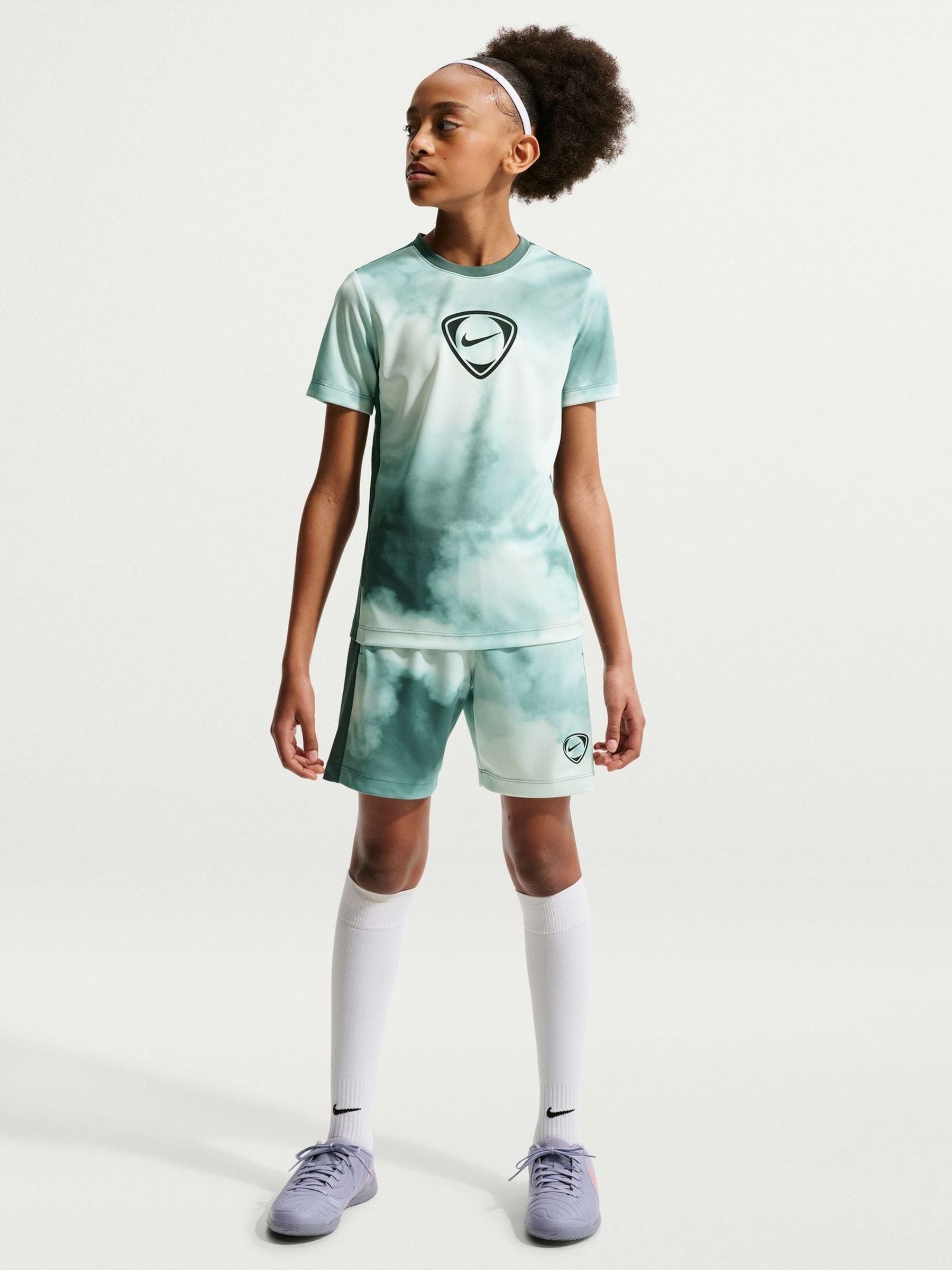 Dsiney Kidz - Nike Mineral Slate Academy+ Dri-FIT Short-Sleeve Football Top image 3