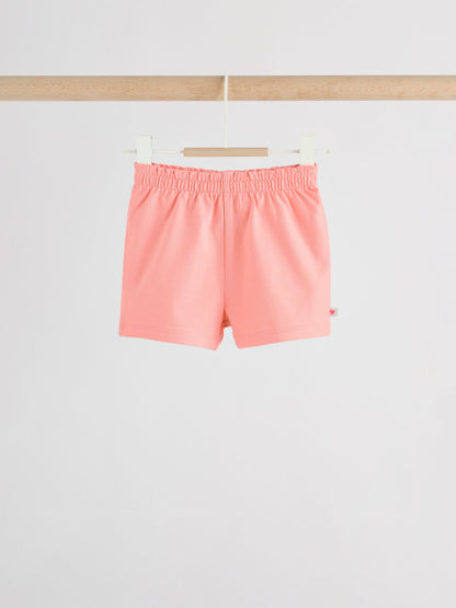 Pink Short Sleeve Baby Top and Short Set 2 Piece (0mths-2yrs) image 3