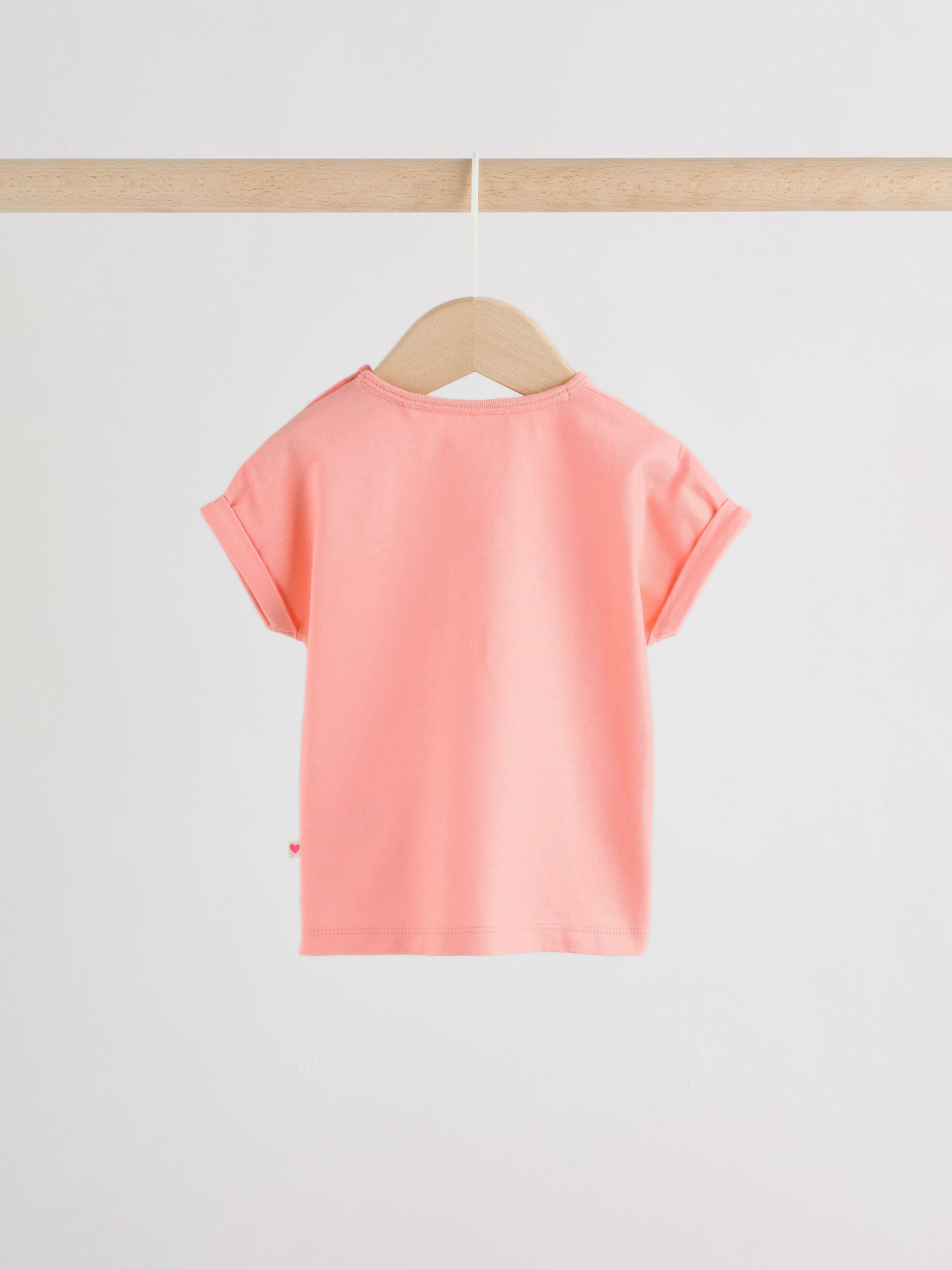Pink Short Sleeve Baby Top and Short Set 2 Piece (0mths-2yrs) image 5