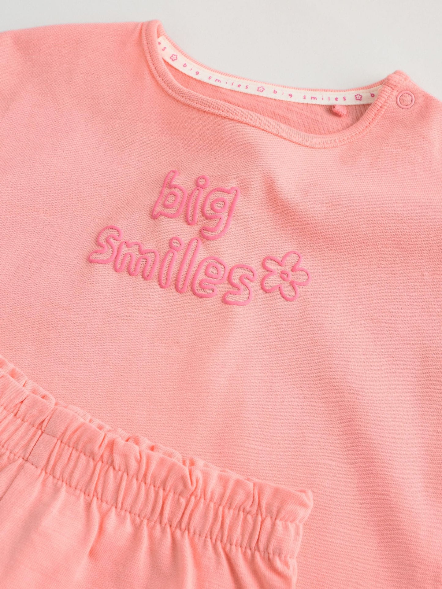Pink Short Sleeve Baby Top and Short Set 2 Piece (0mths-2yrs) image 8