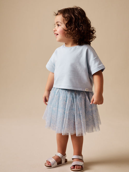 Blue Top and Tutu Skirt Set (3mths-7yrs) image 1