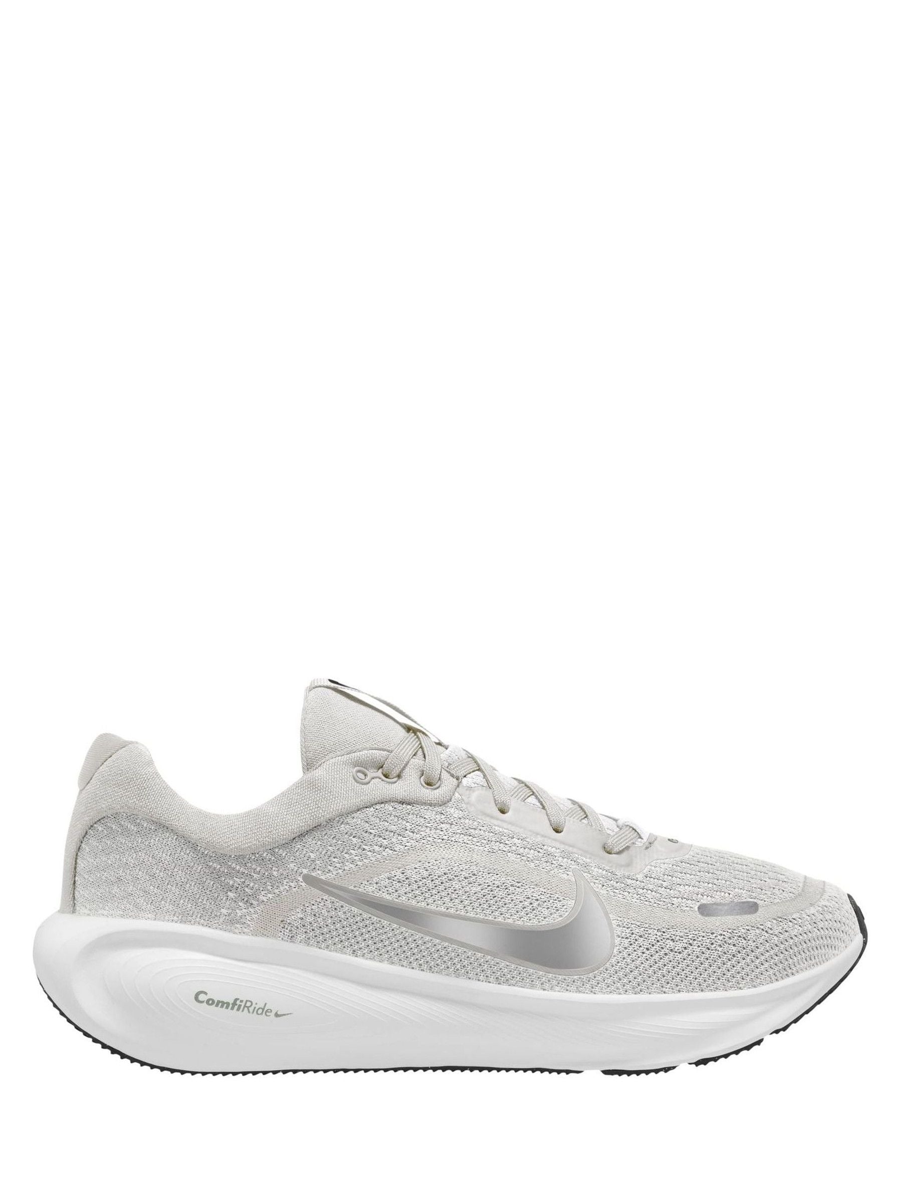 Nike White/Silver Youth Stellar Ride Trainers image 1
