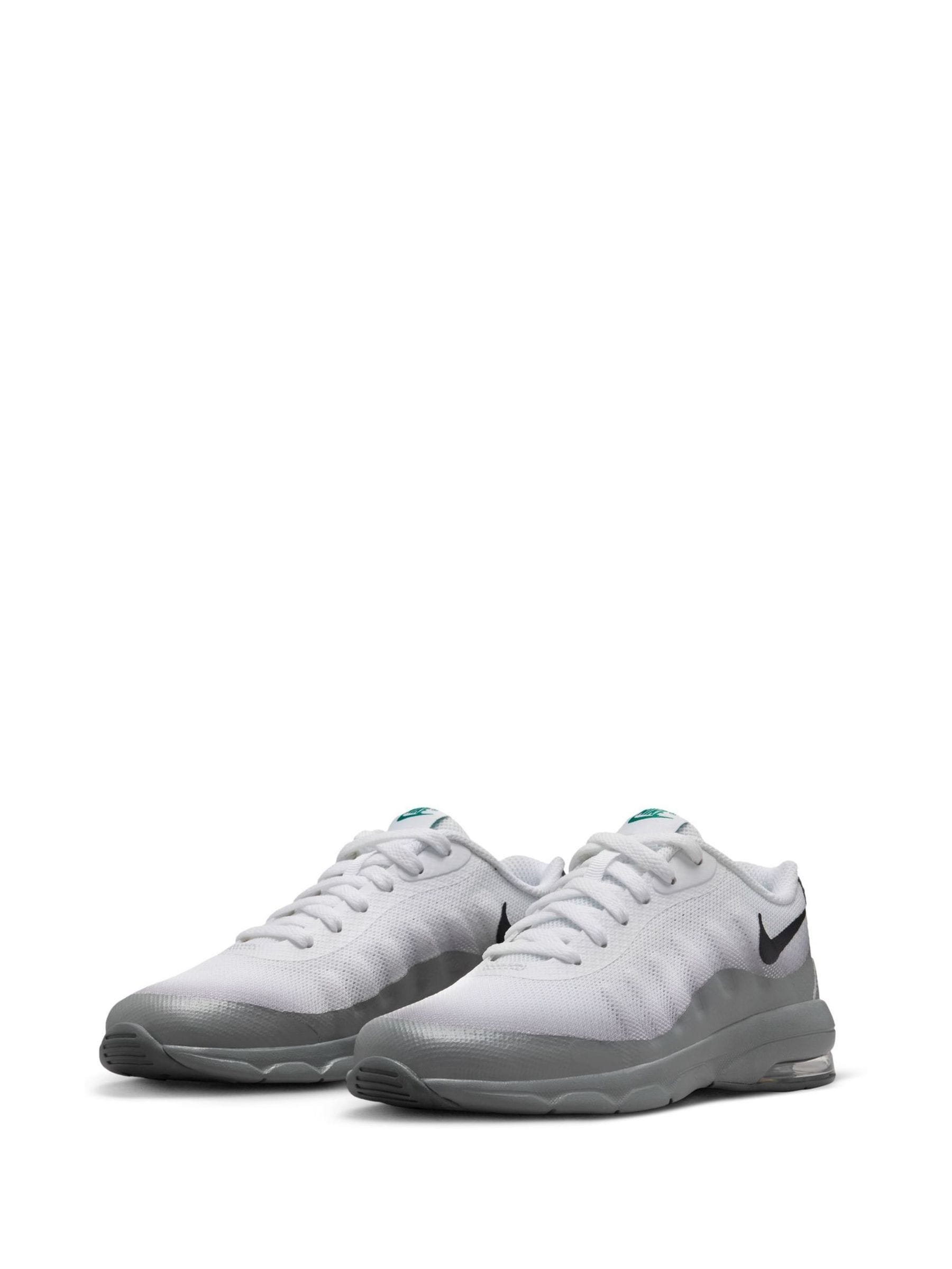 Nike Grey/White Junior Air Max Invigor Trainers image 5