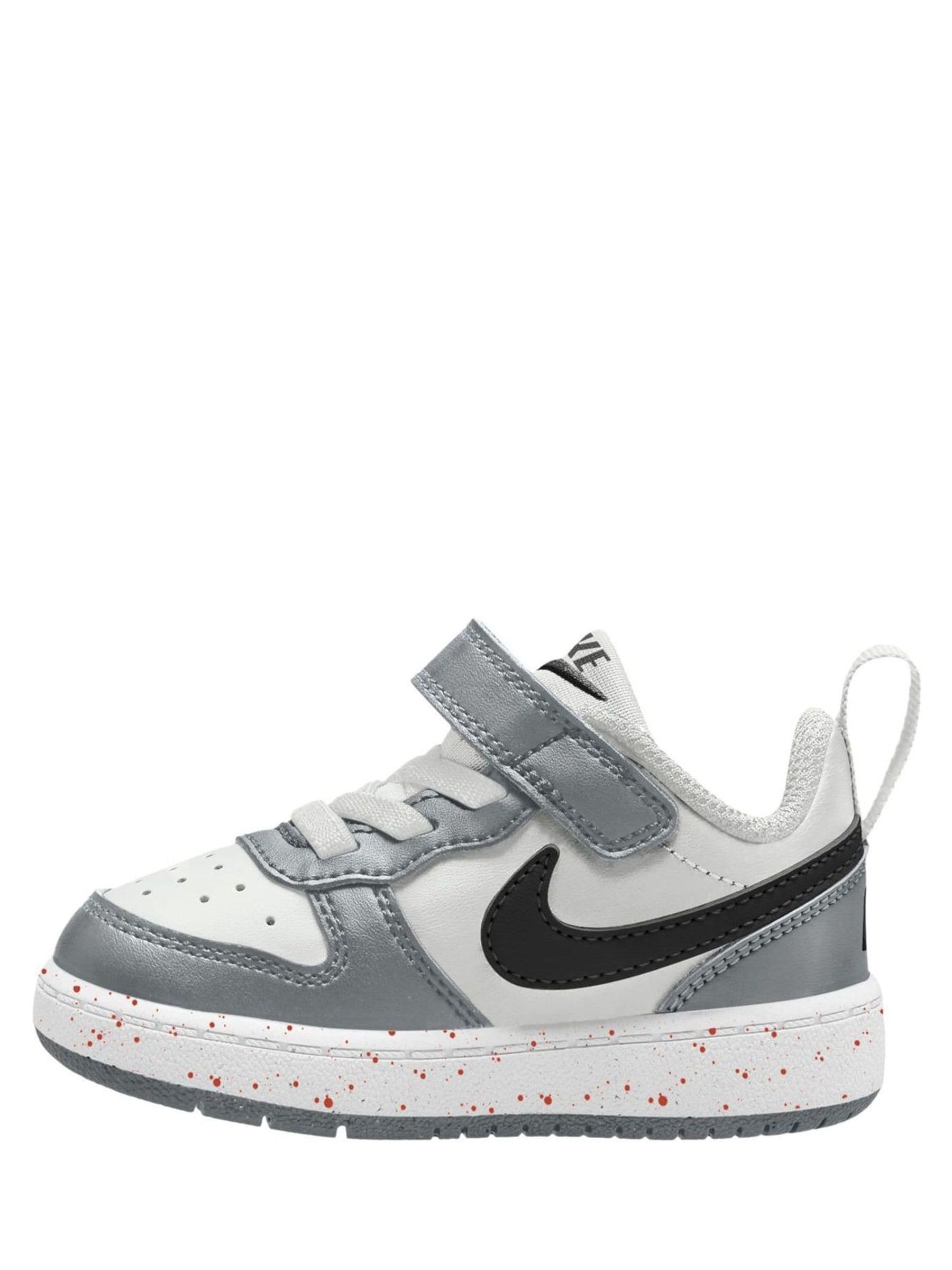 Nike Grey/White Infant Court Borough Low Recraft Trainers image 2