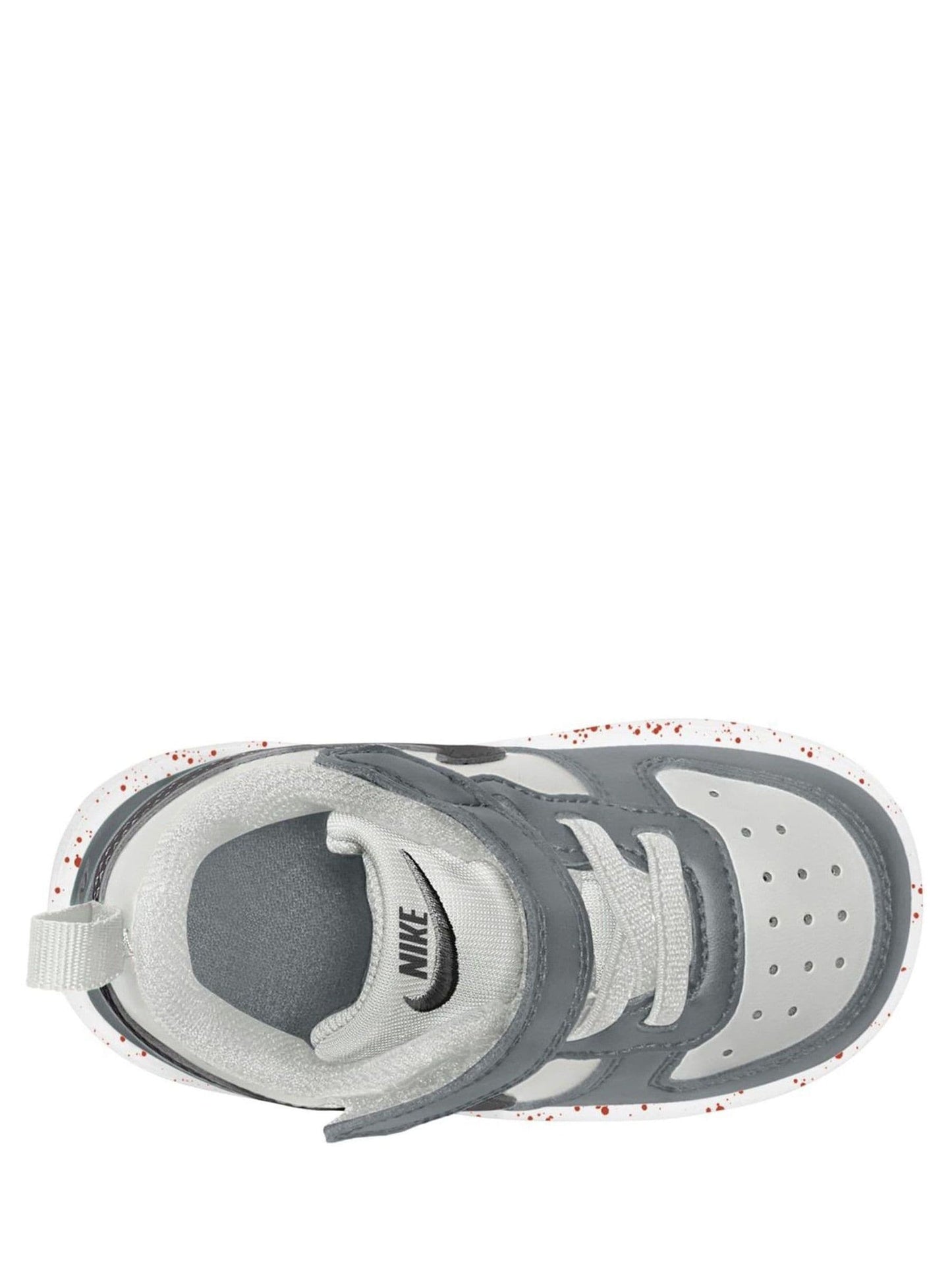 Nike Grey/White Infant Court Borough Low Recraft Trainers image 3