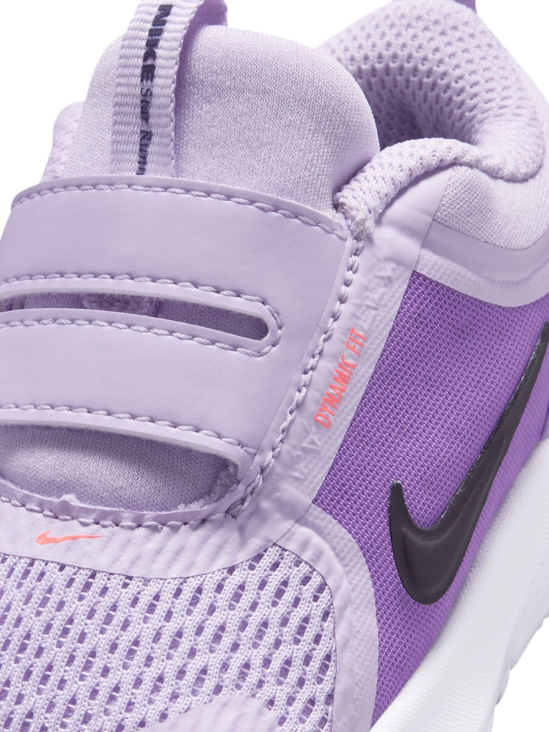 Nike Purple Violet Infant Star Runner 5 Trainers image 6