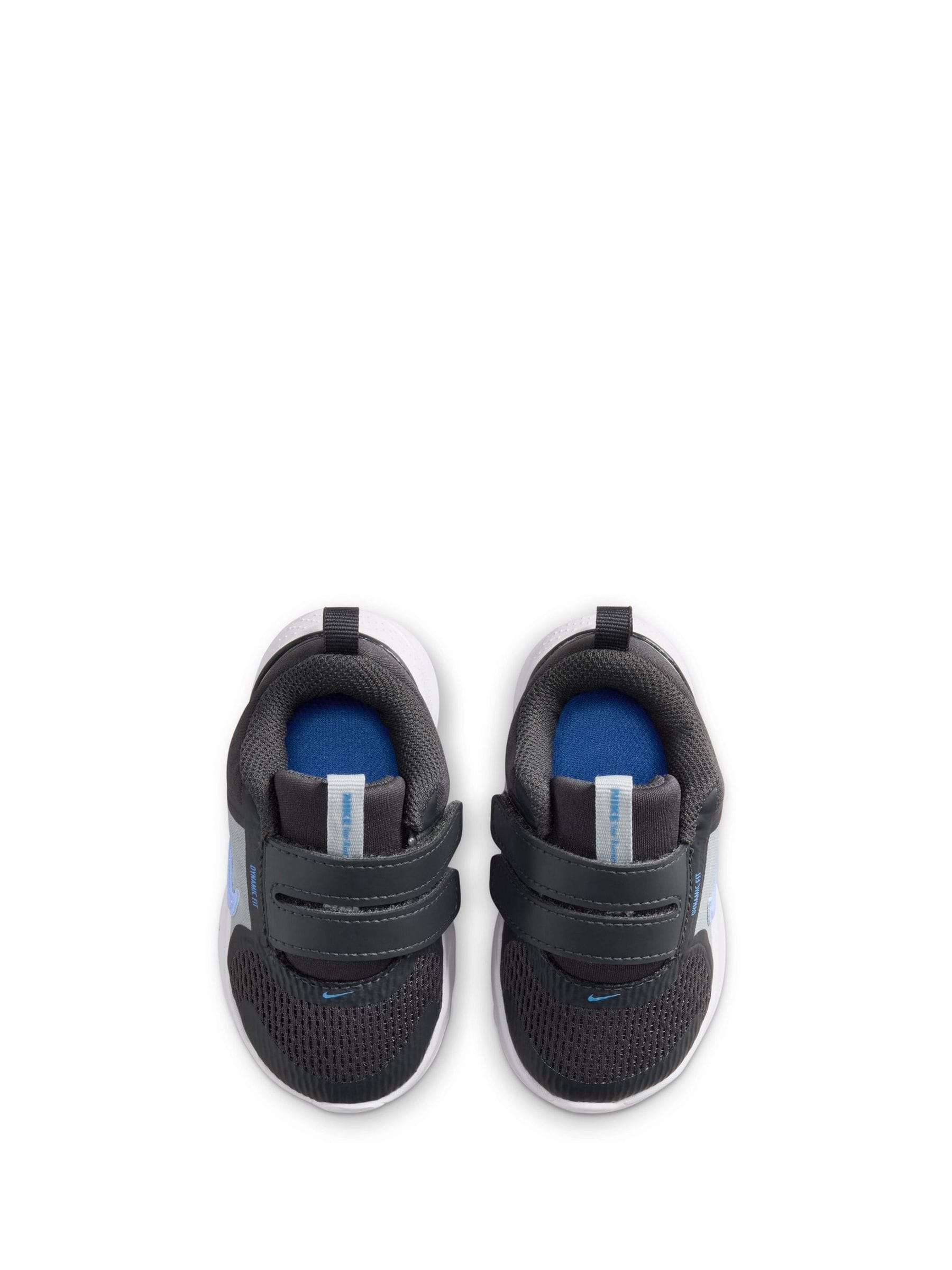 Nike Anthracite Grey Blue Infant Star Runner 5 Trainers image 4