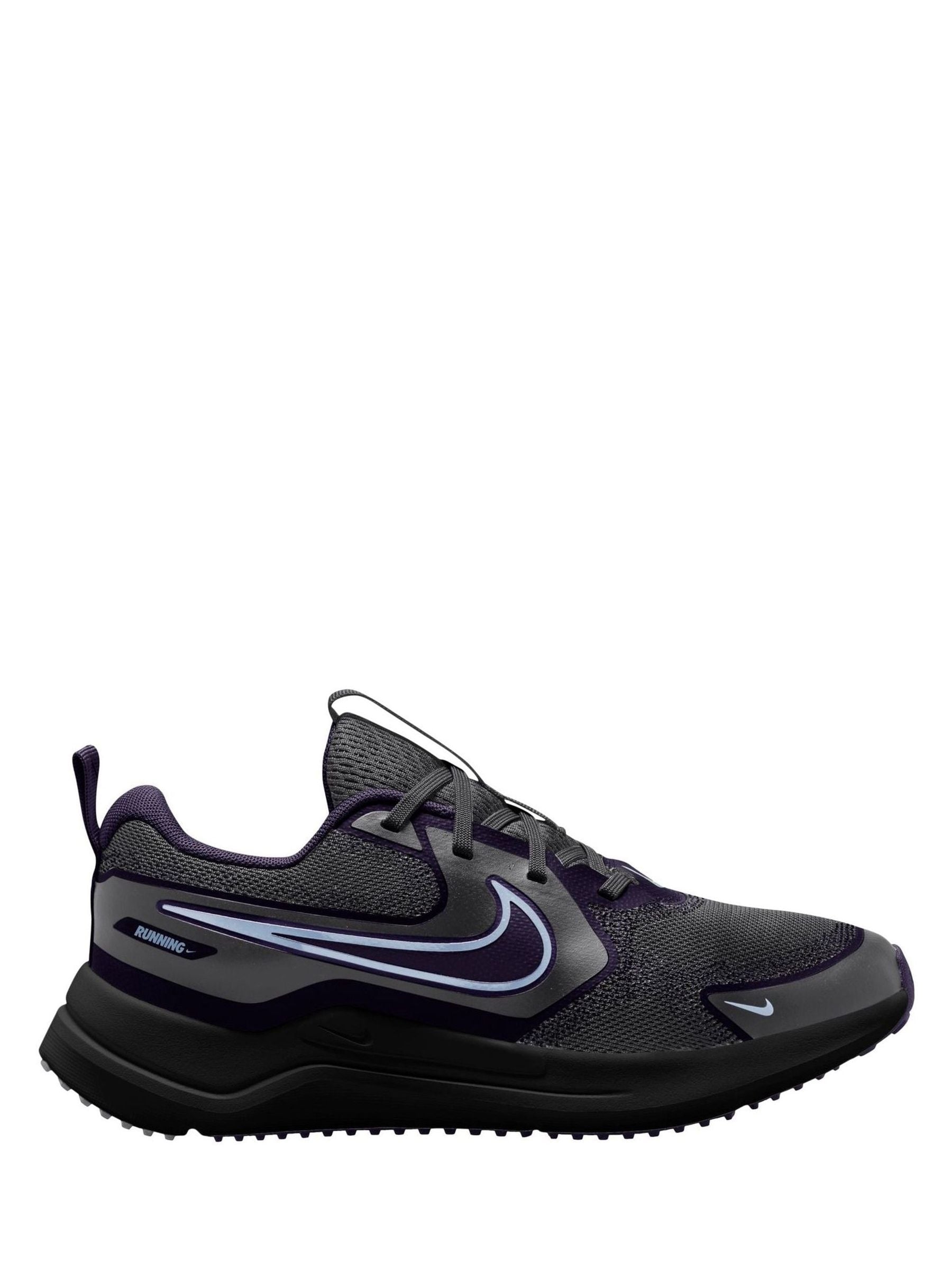 Nike Black Blue Youth Cosmic Running Trainers image 1