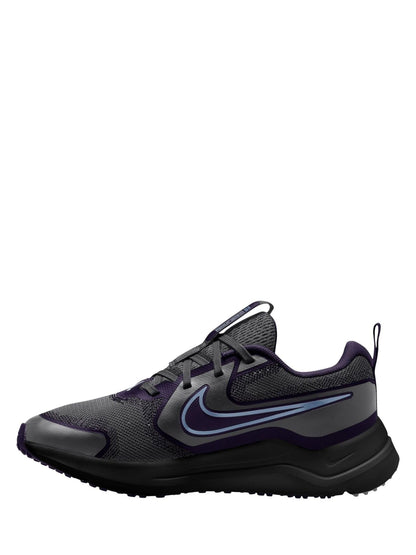 Nike Black Blue Youth Cosmic Running Trainers image 2