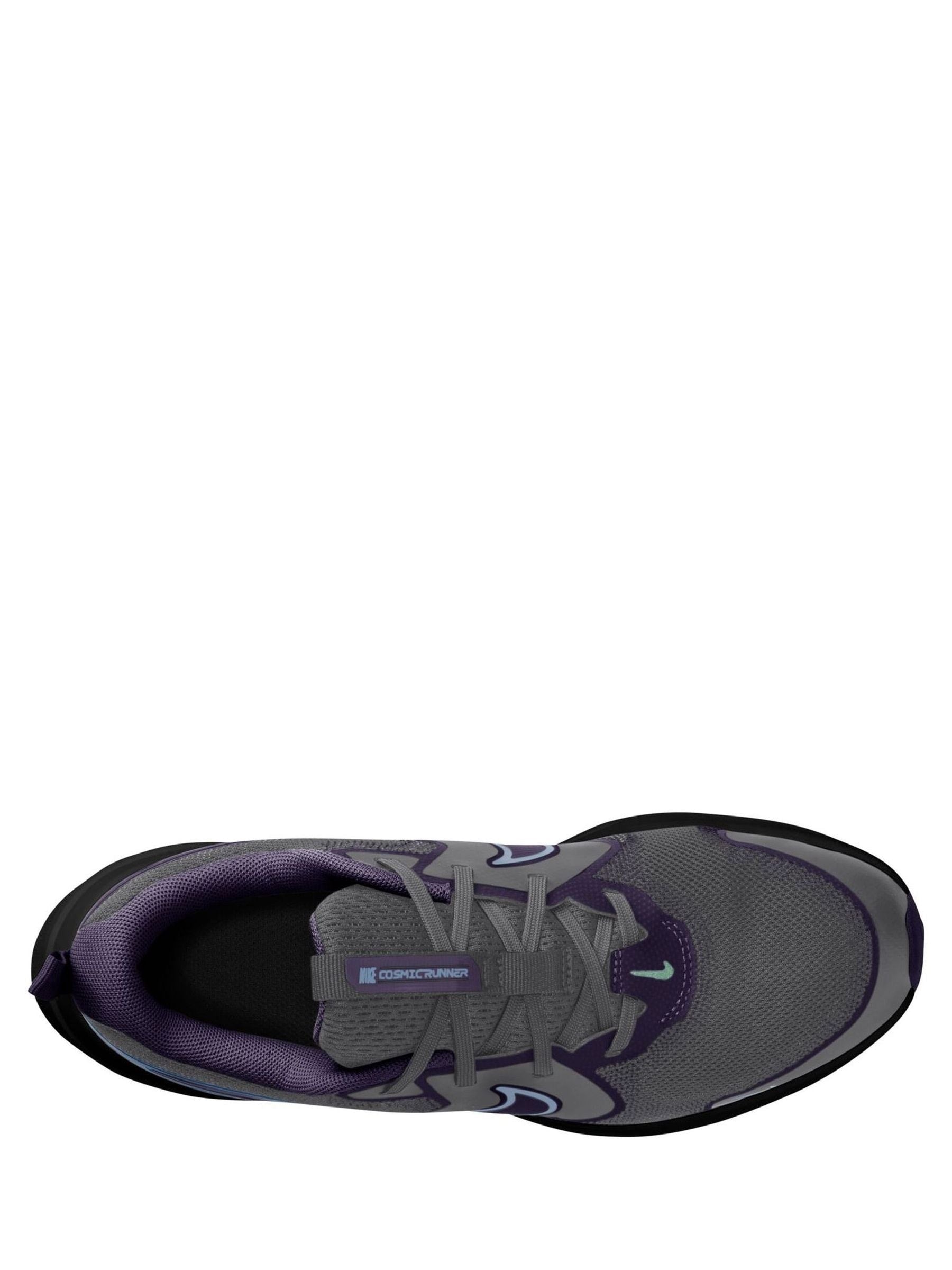 Nike Black Blue Youth Cosmic Running Trainers image 3