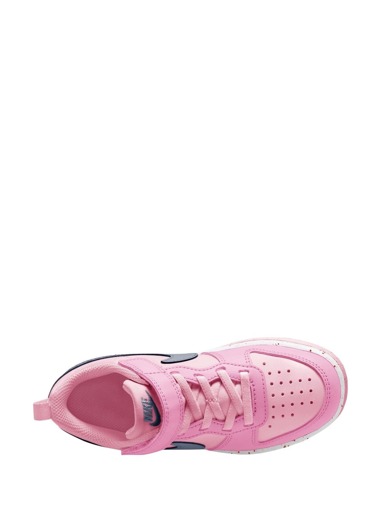 Nike Pink Foam Junior Court Borough Low Recraft Trainers image 3