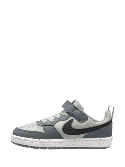 Nike Grey/White Junior Court Borough Low Recraft Trainers image 2