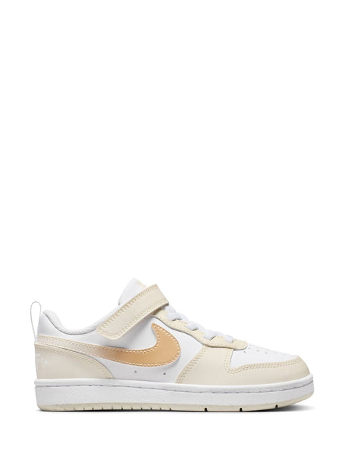 Nike White Junior Court Borough Low Trainers image 1
